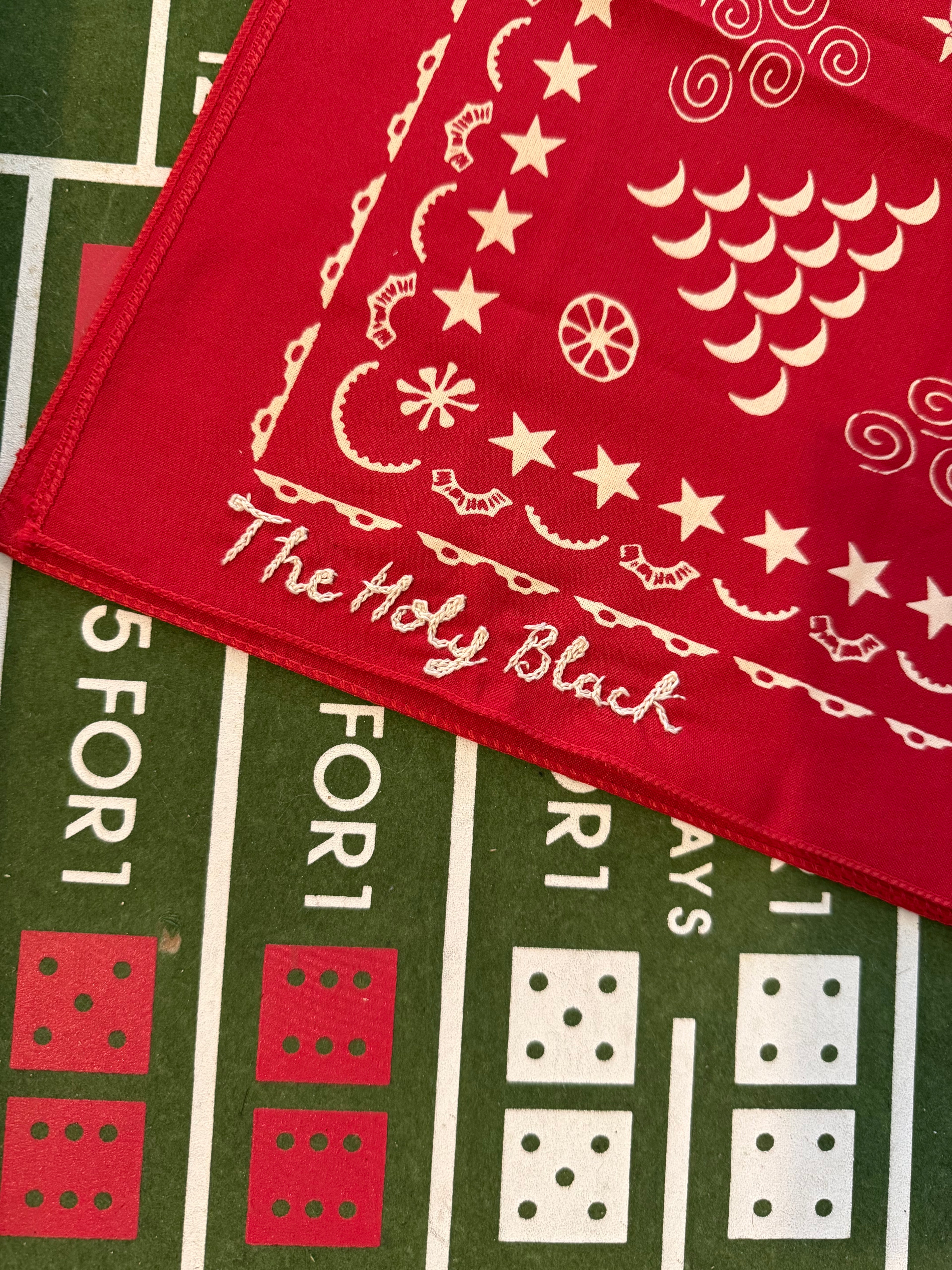 THB Embroidered Bandana