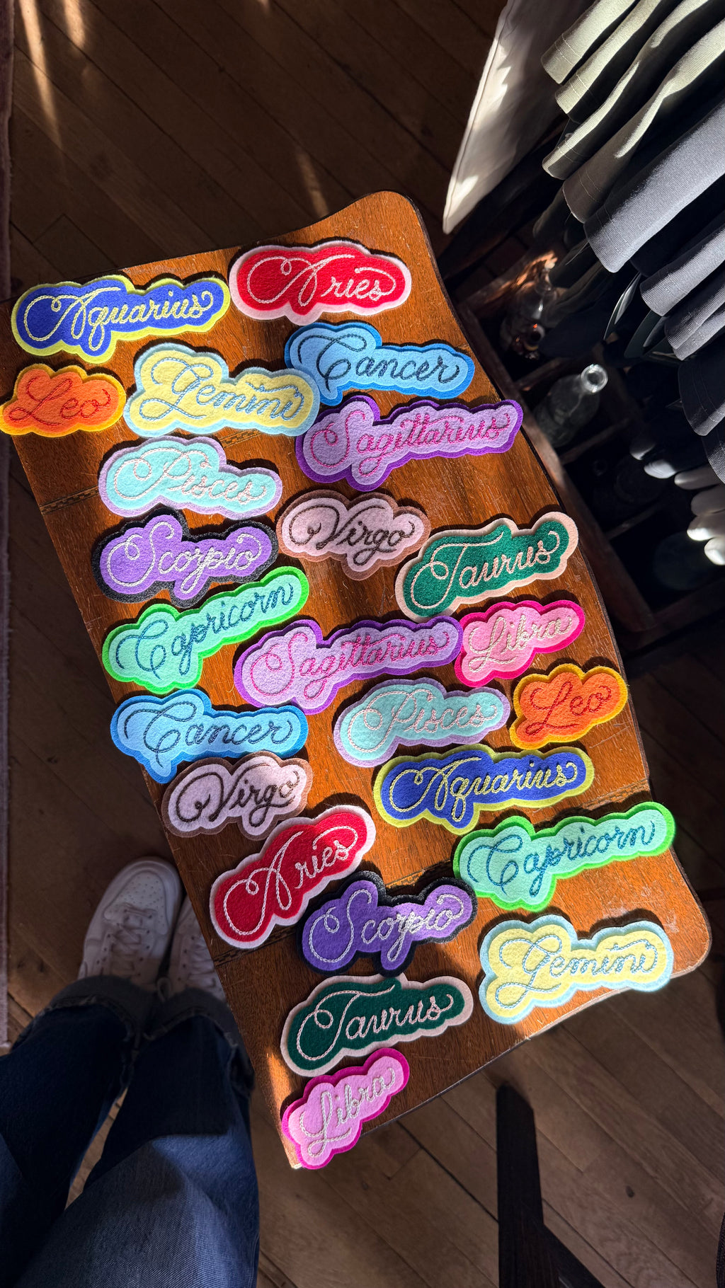 Zodiac Chainstitch Patch