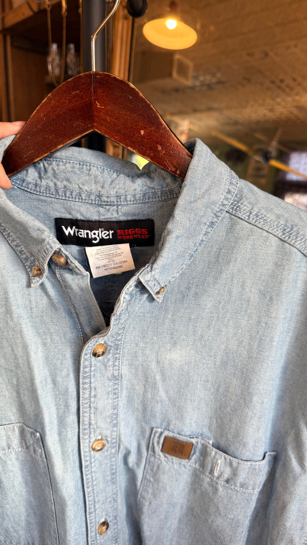 Wrangler Light Short Sleeve -XL