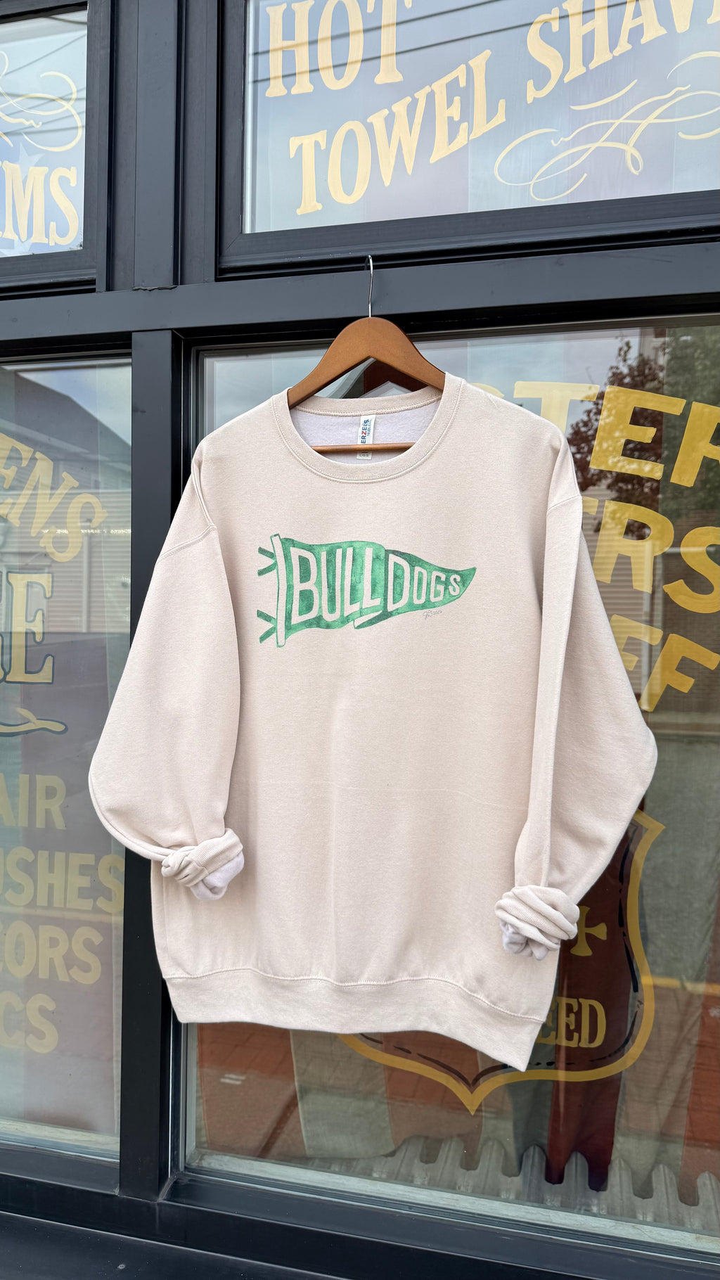Bulldogs Pennant Crewneck