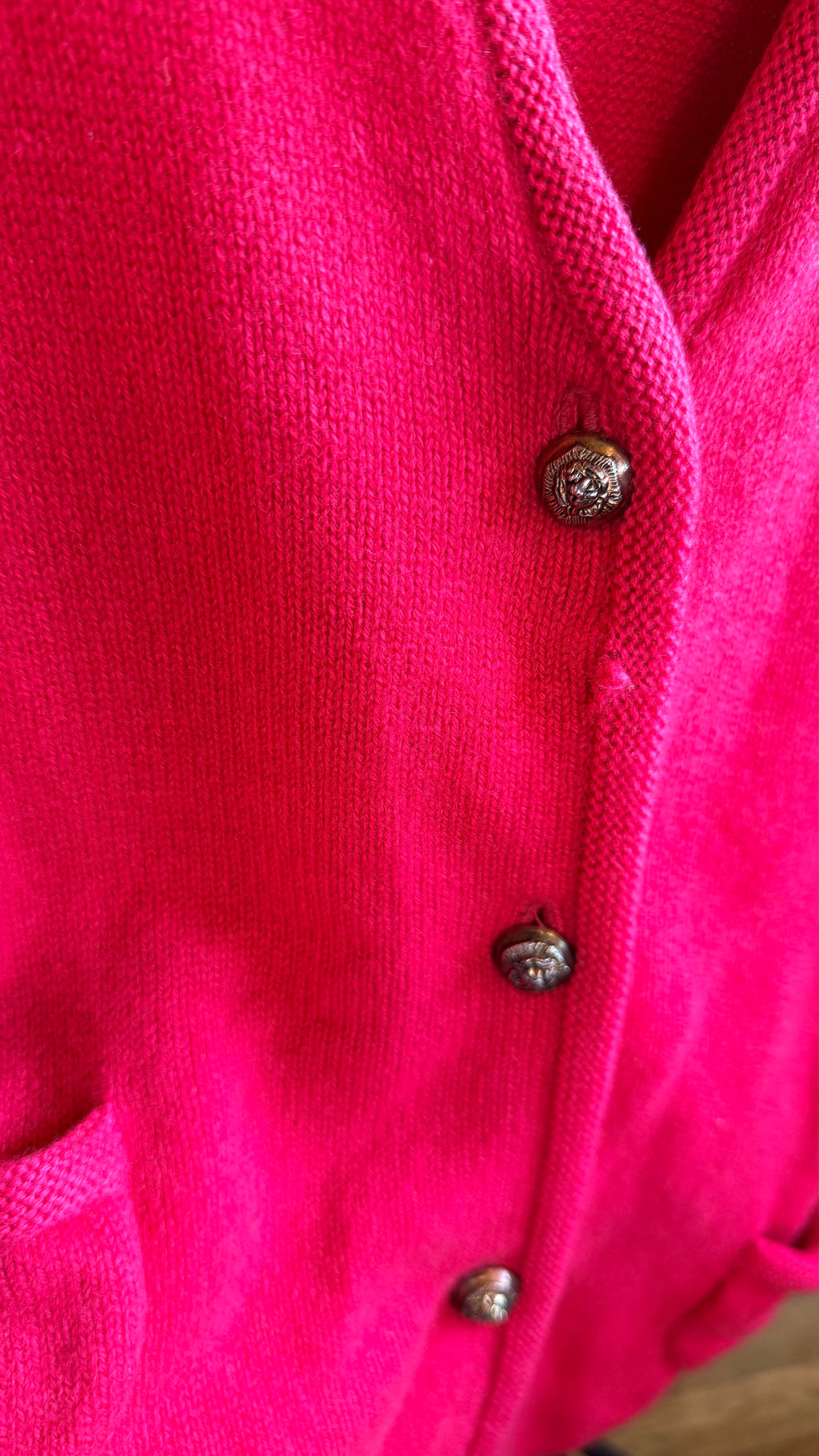 Vintage Pink Cardigan Dalton