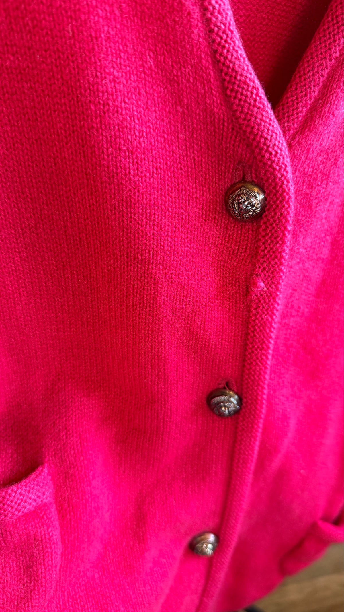 Vintage Pink Cardigan Dalton