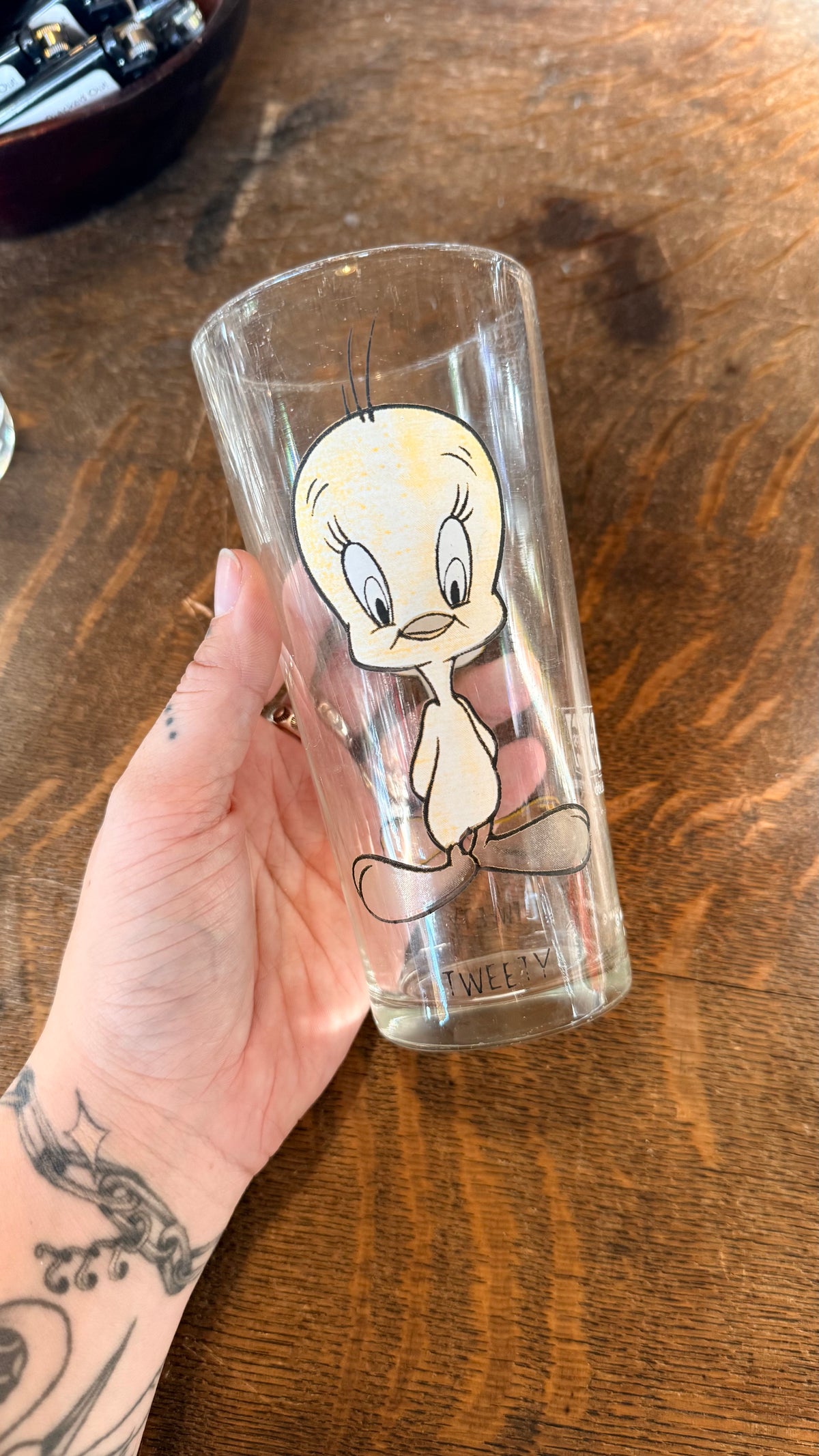 1973 Collector Tweety Glass