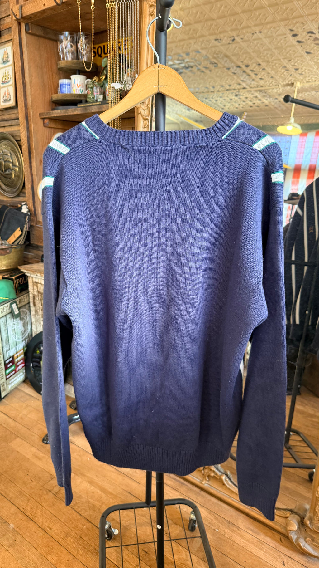 Tommy Striped Sweater XL