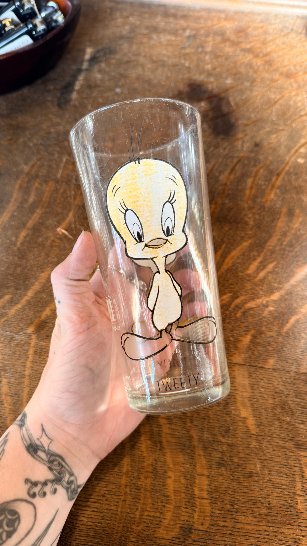 1973 Collector Tweety Glass