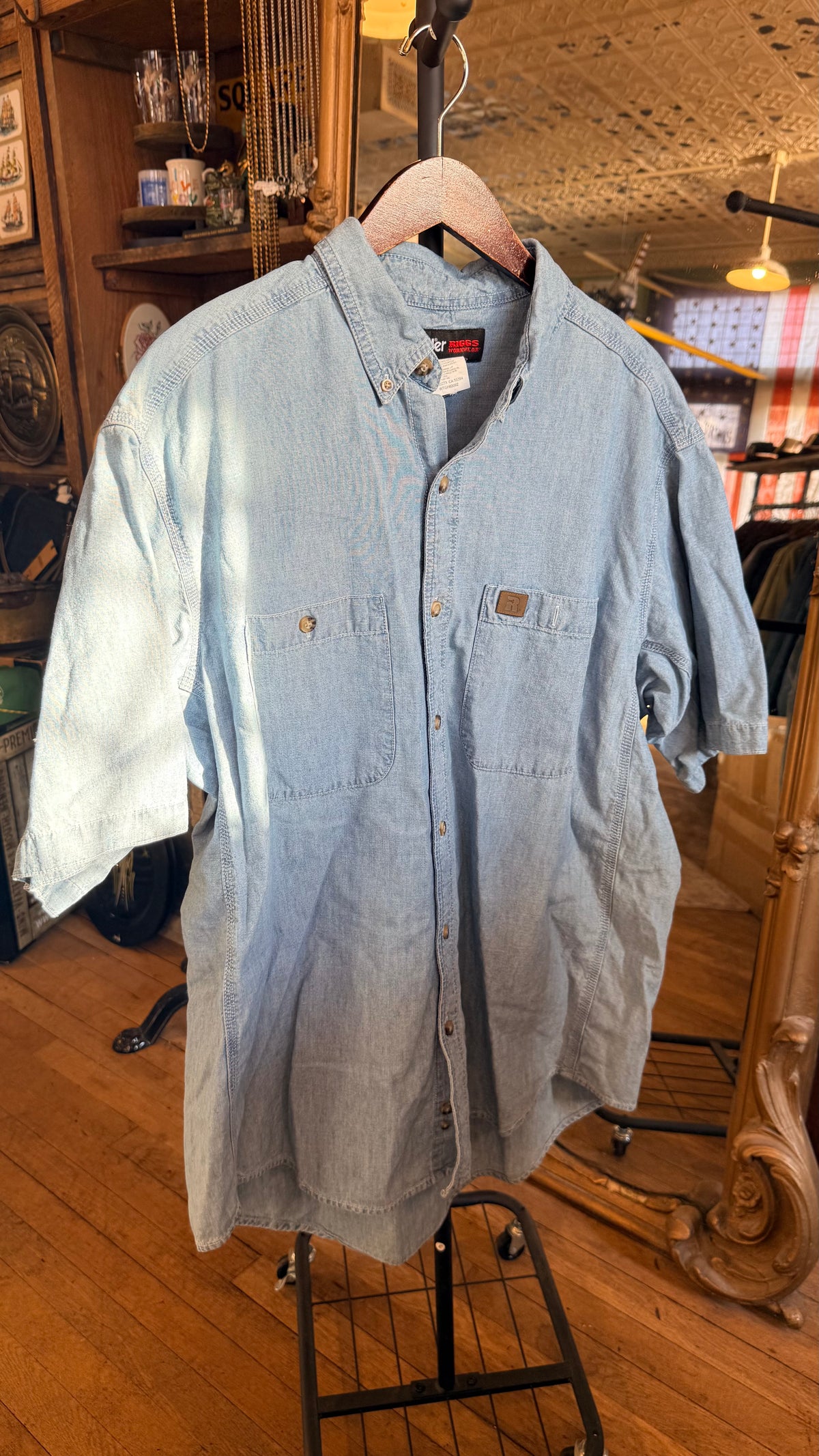 Wrangler Light Short Sleeve -XL