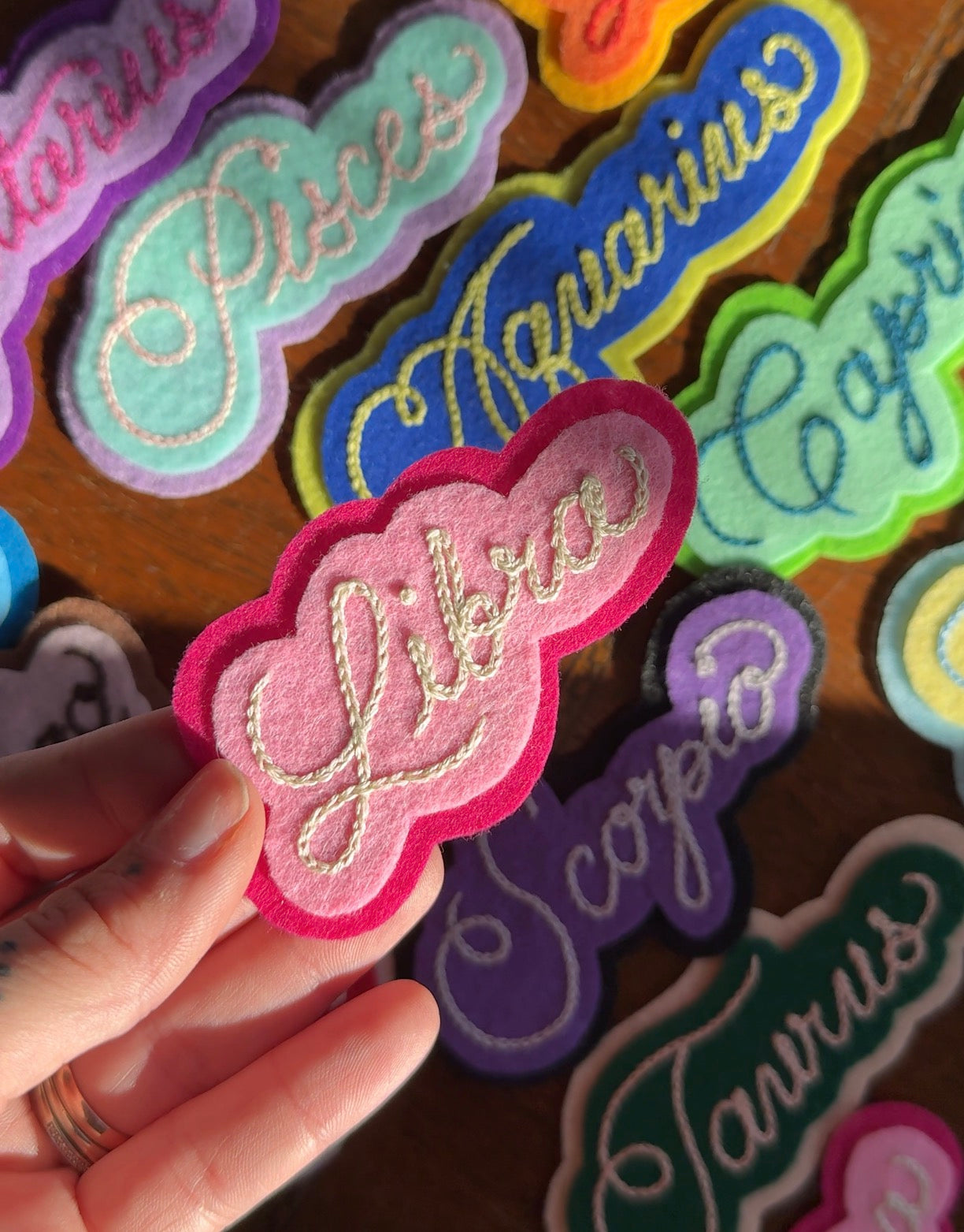 Zodiac Chainstitch Patch