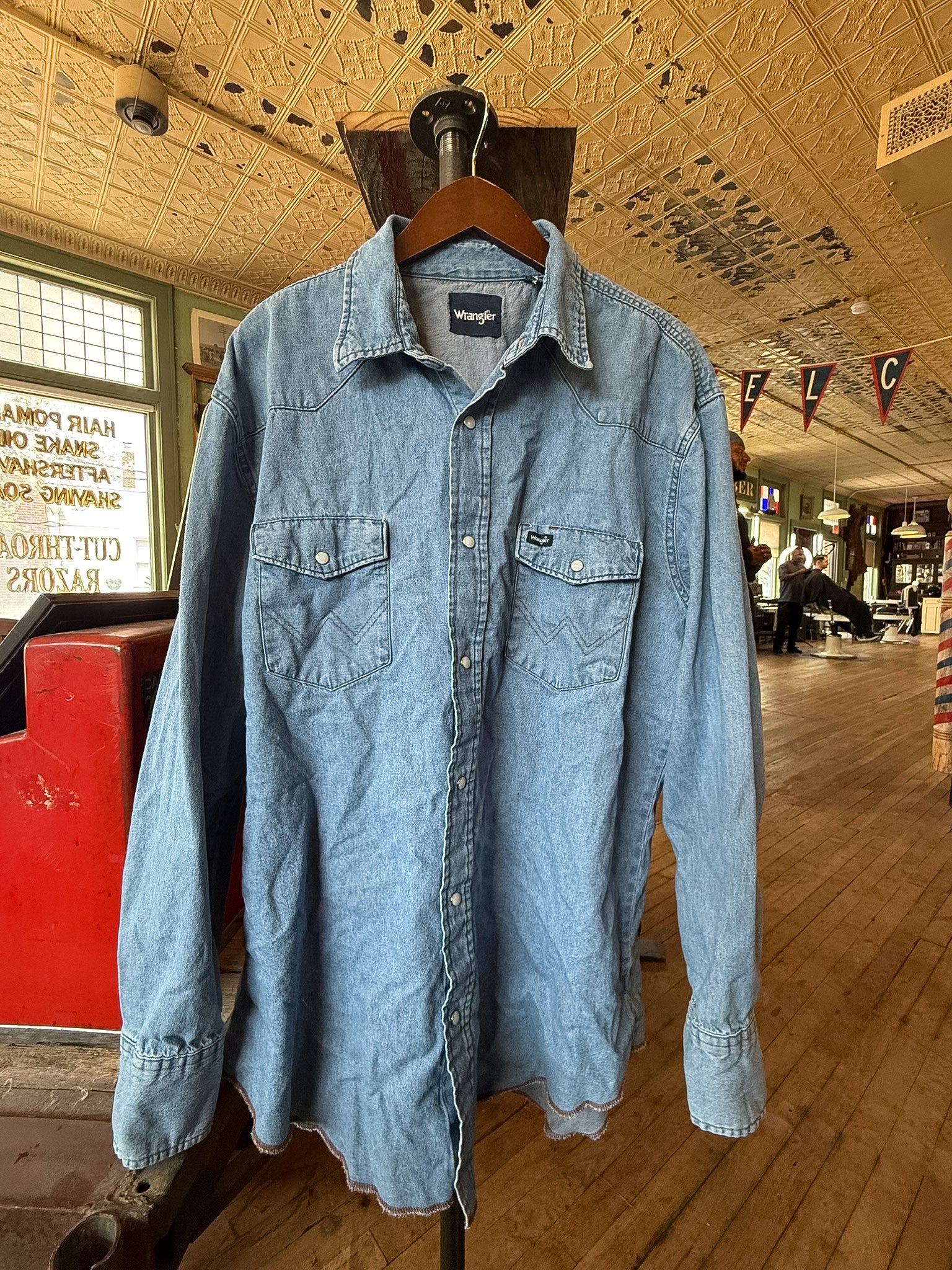 Wrangler Western Shirt - 2XL Tall