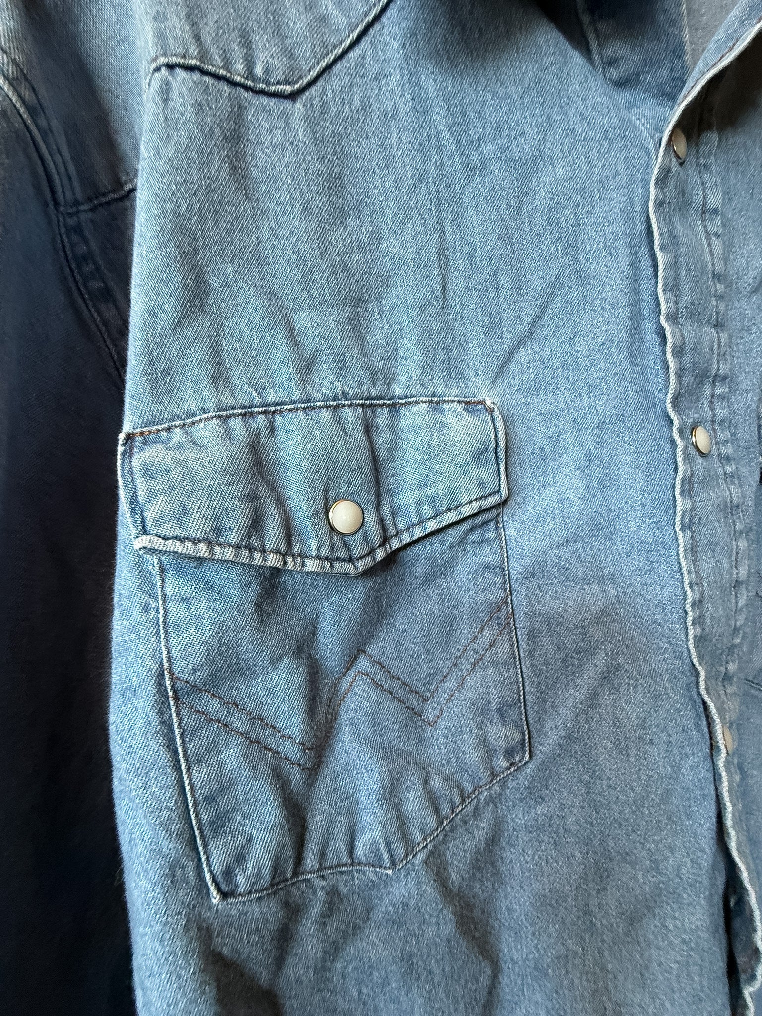 Wrangler Western Shirt - 2XL Tall