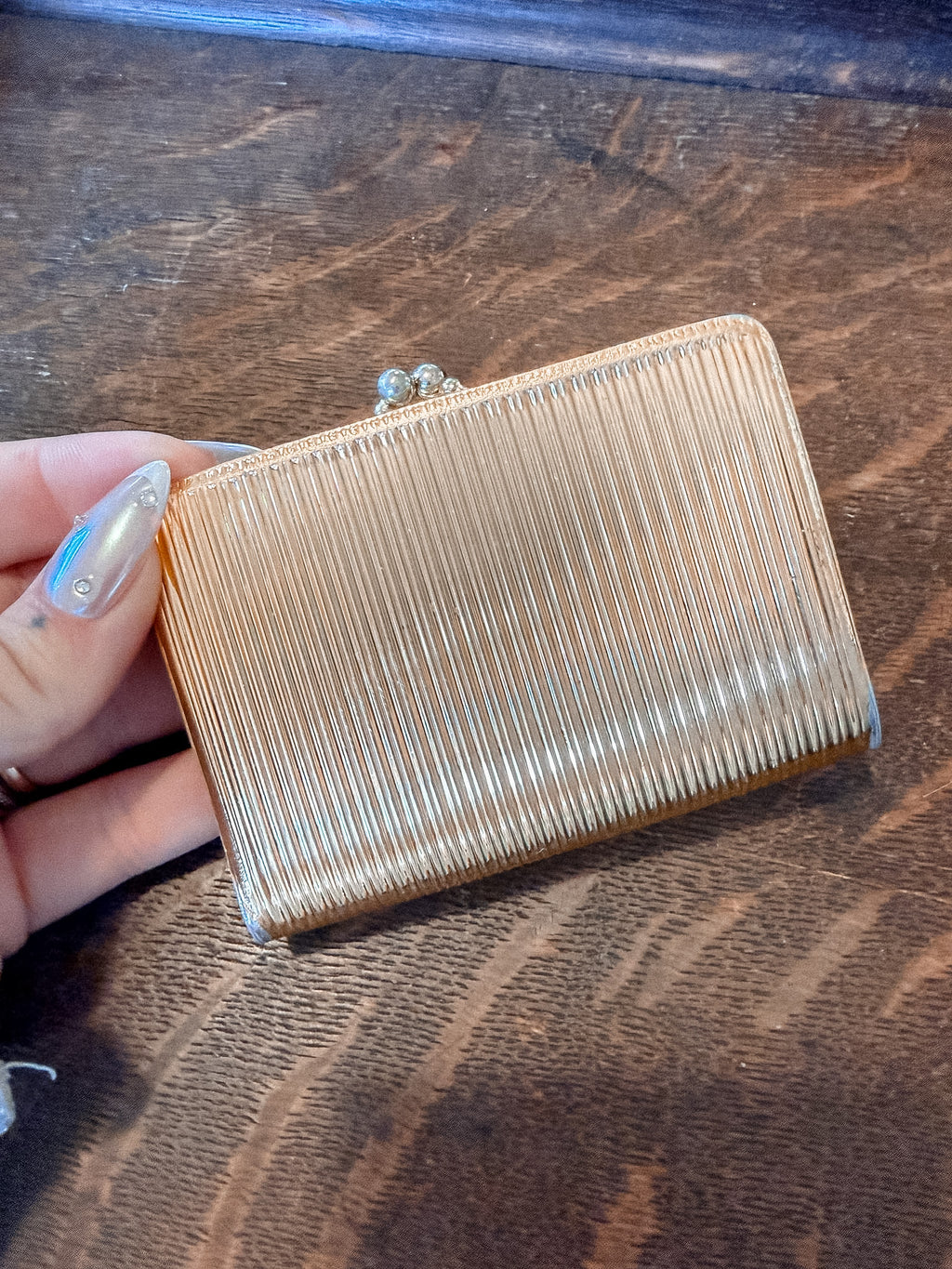 Gold Coin/Card Holder