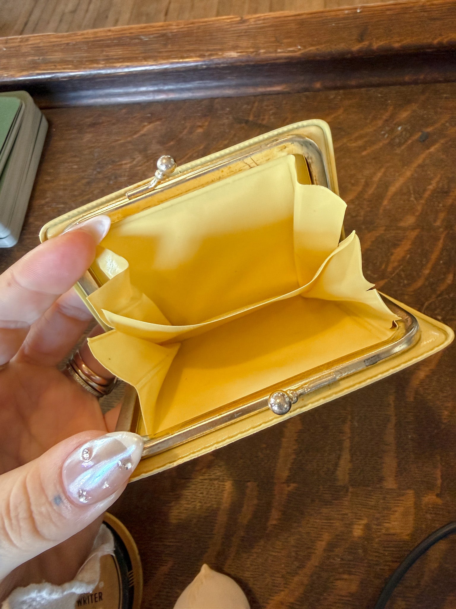 Gold Coin/Card Holder