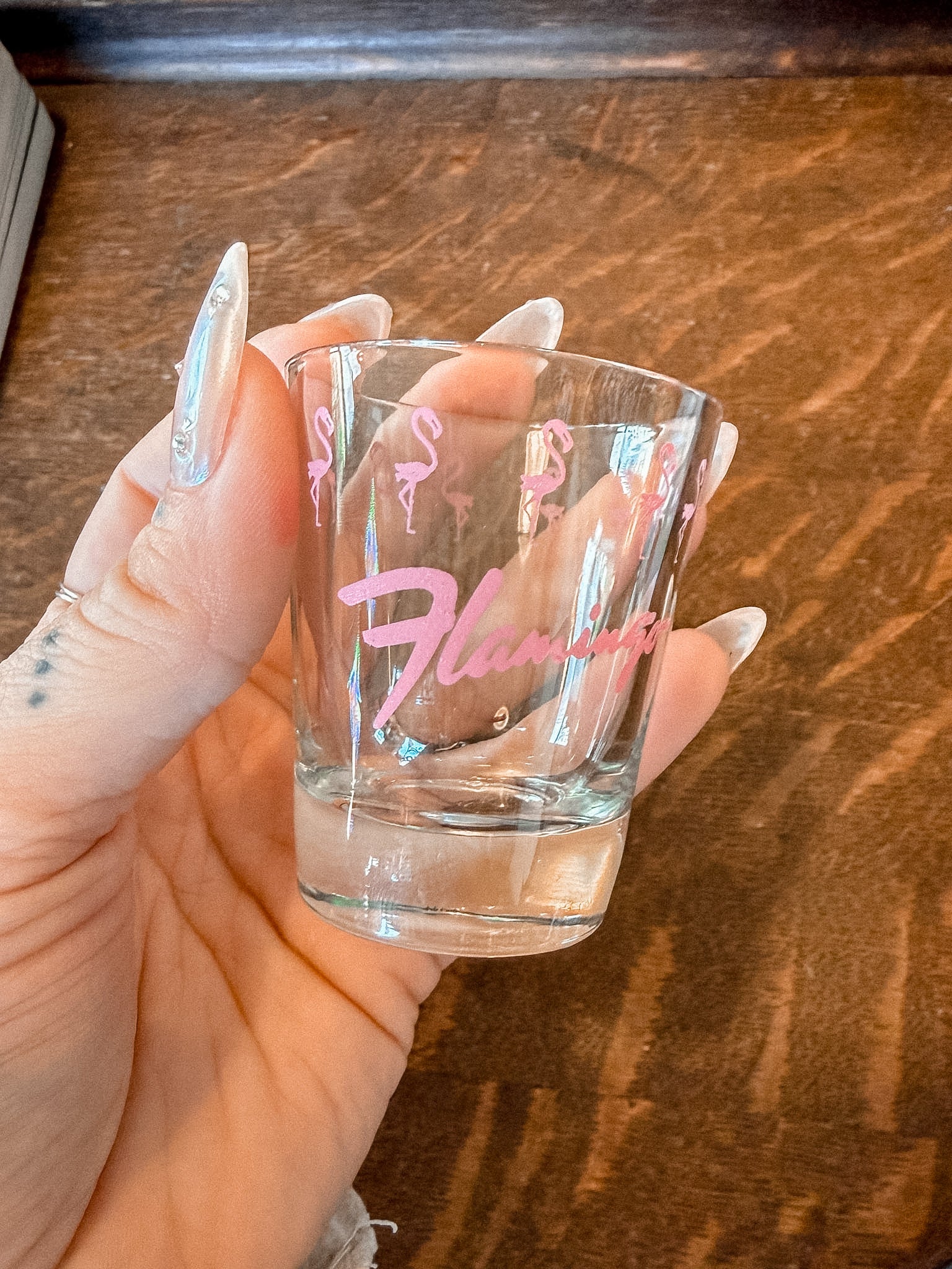 Flamingo Shot Glass