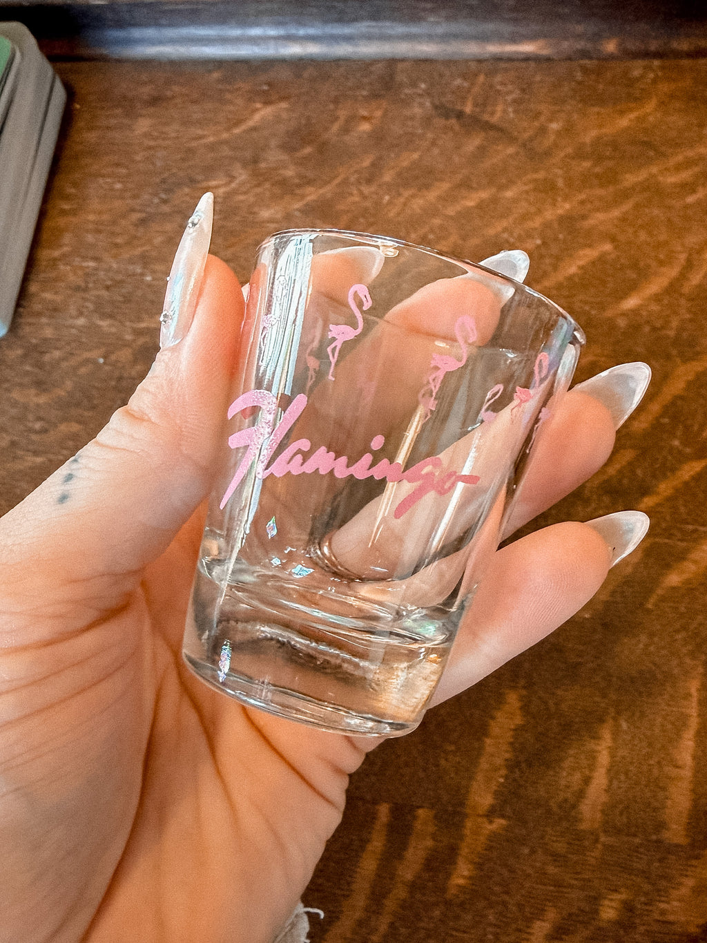 Flamingo Shot Glass
