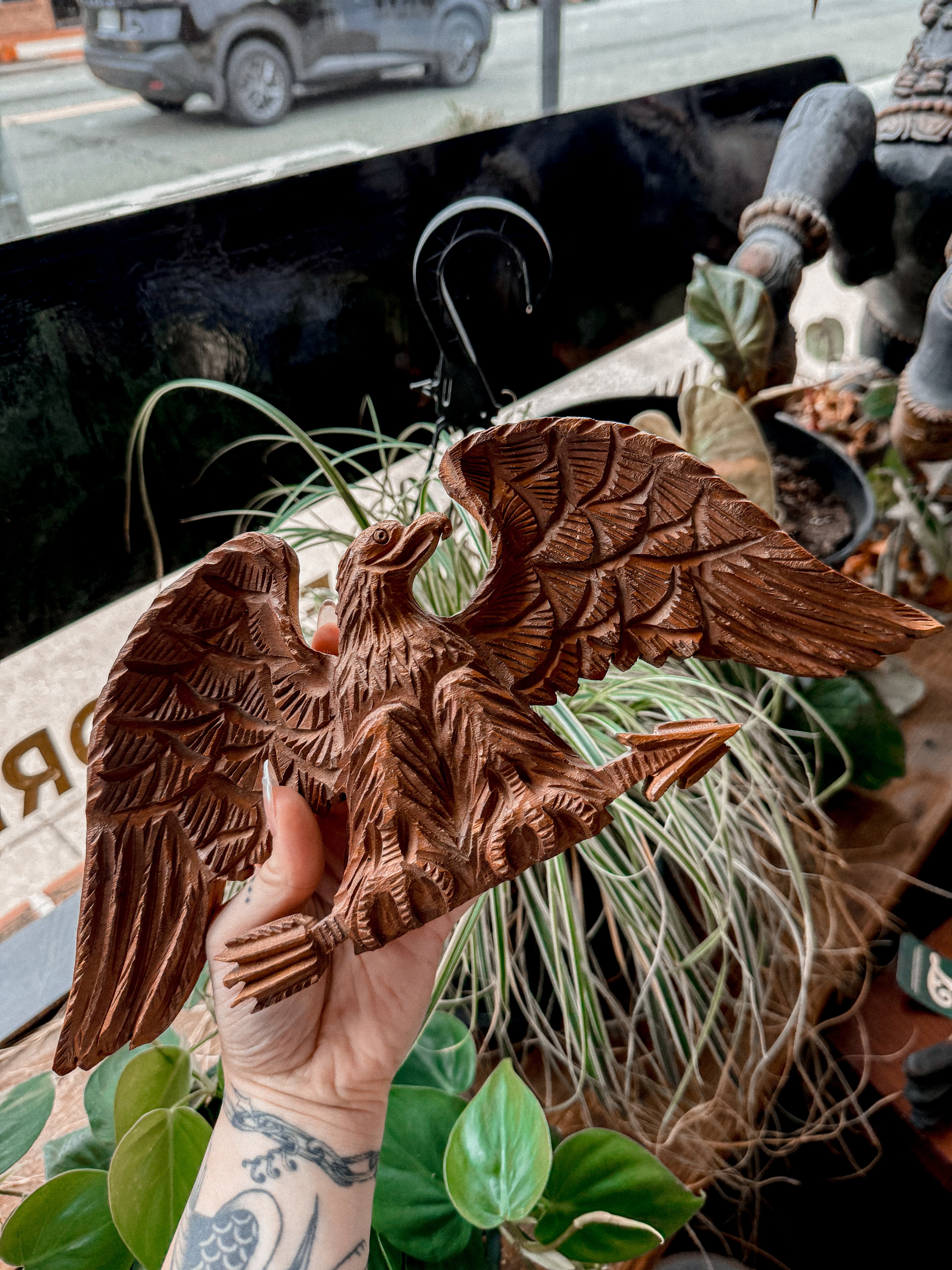 Carved Eagle - 3