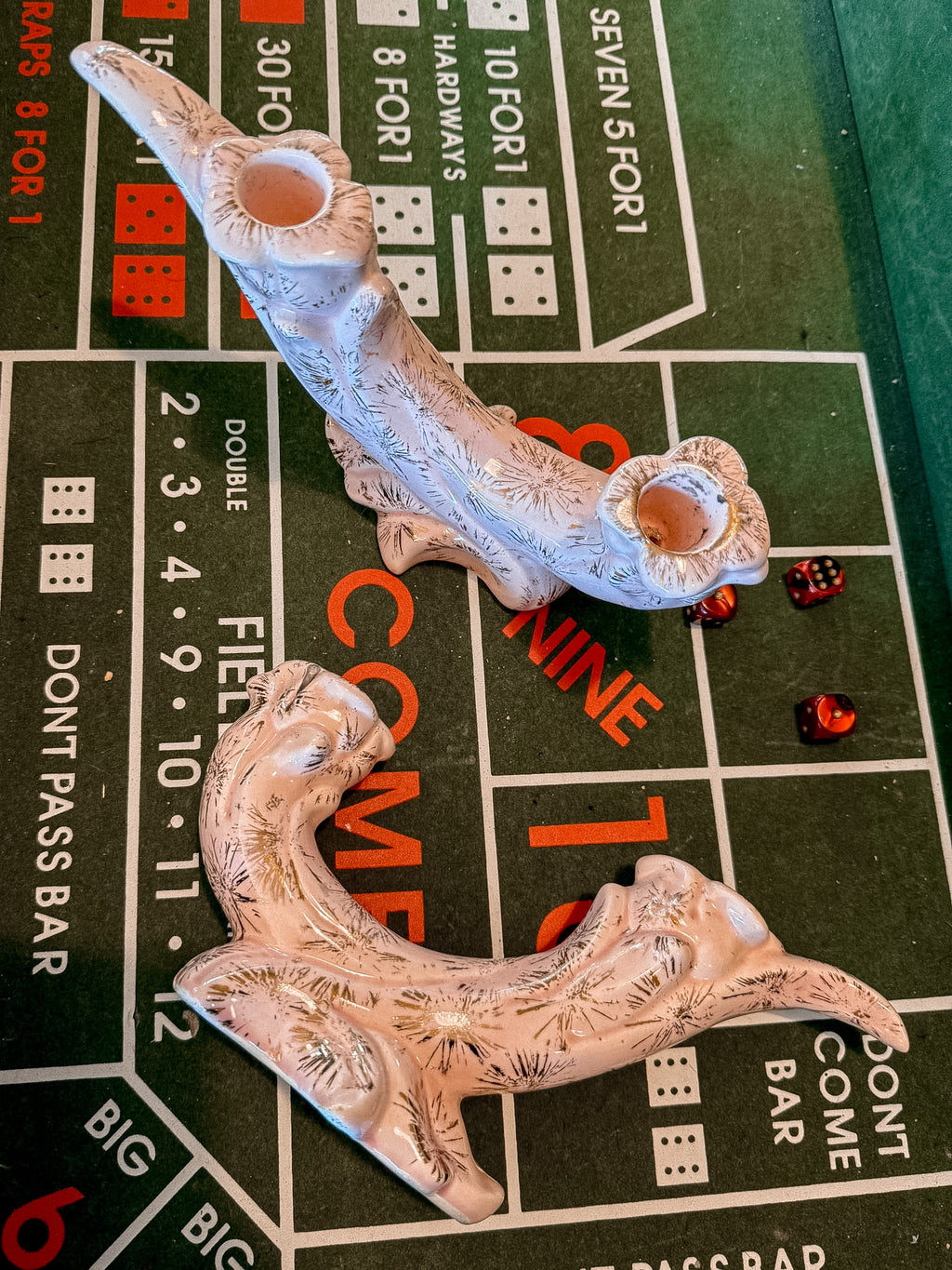Mid Century Taper Holder Pair