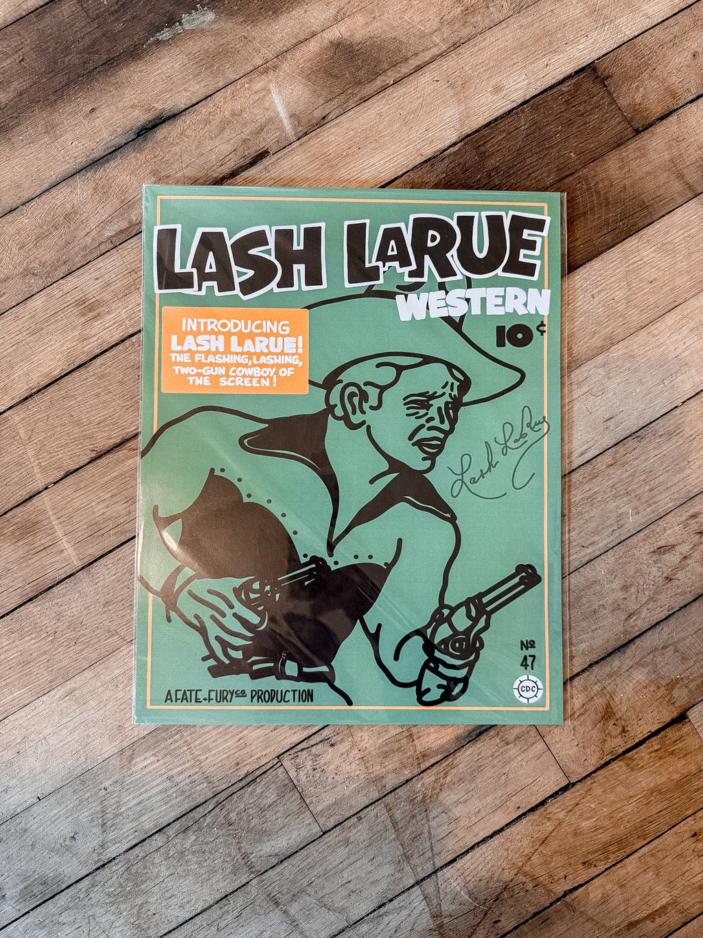 Lash LaRue Print 11x14"