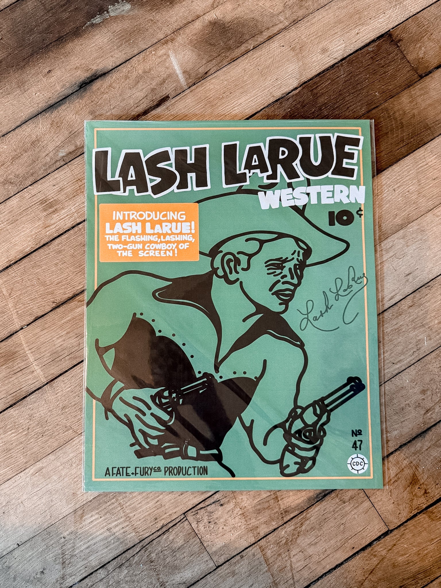 Lash LaRue Print 11x14"