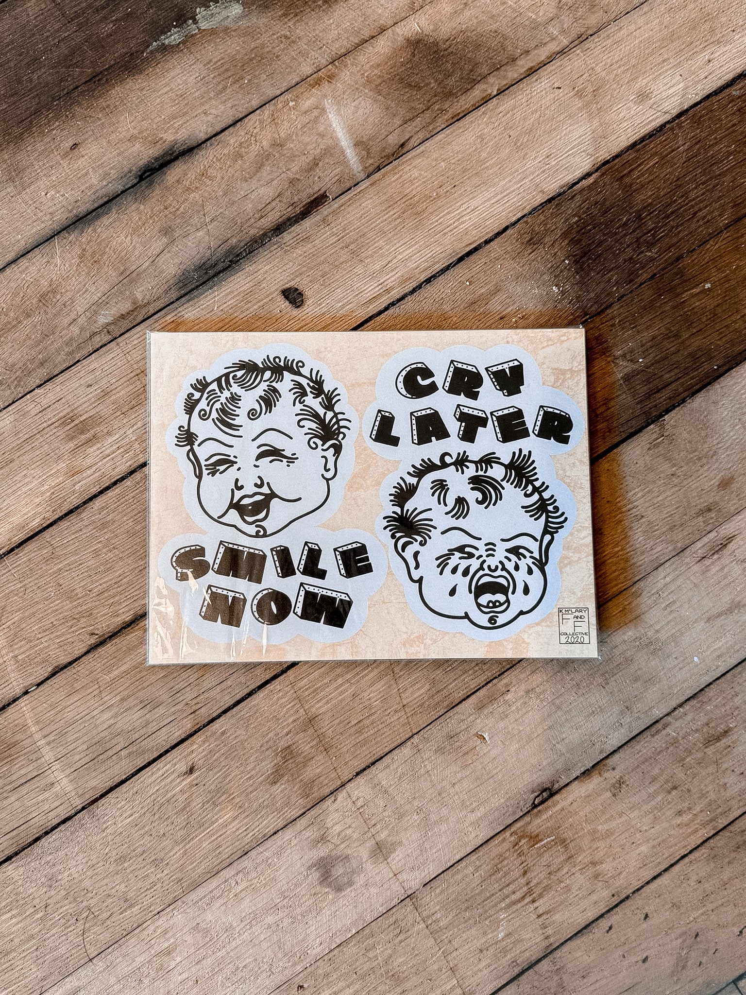 Smile Now Cry Later Print 6x8"