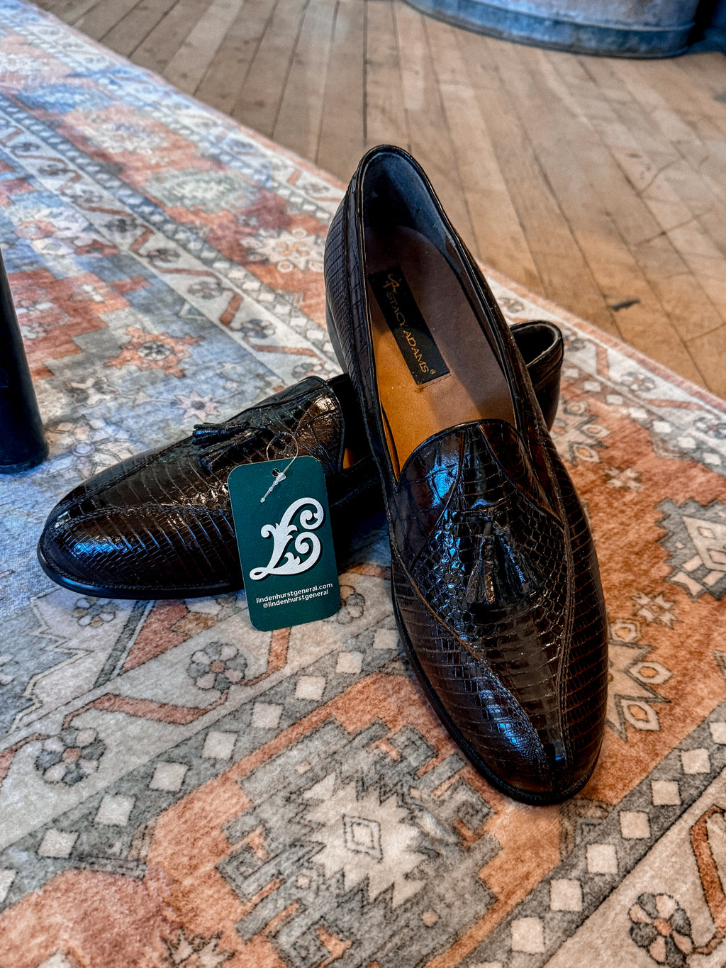 Genuine Snake Loafers - Sz 13