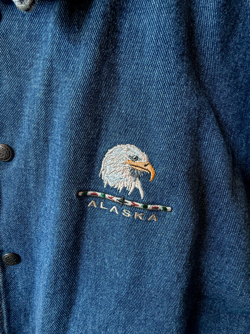 Alaska Denim Bomber - Medium