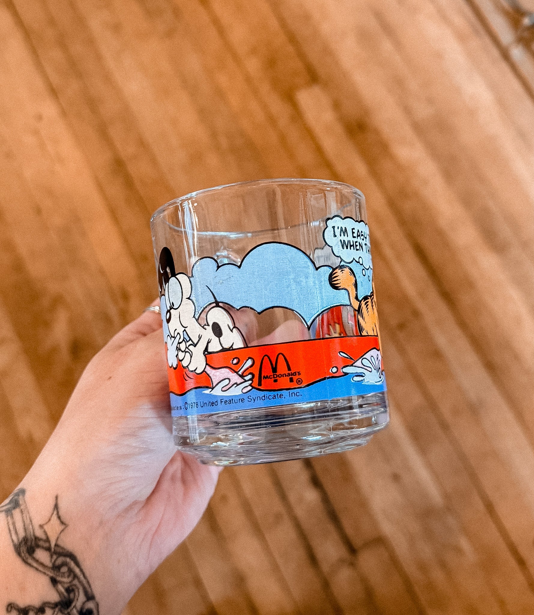 1978 Garfield McDonalds Mug