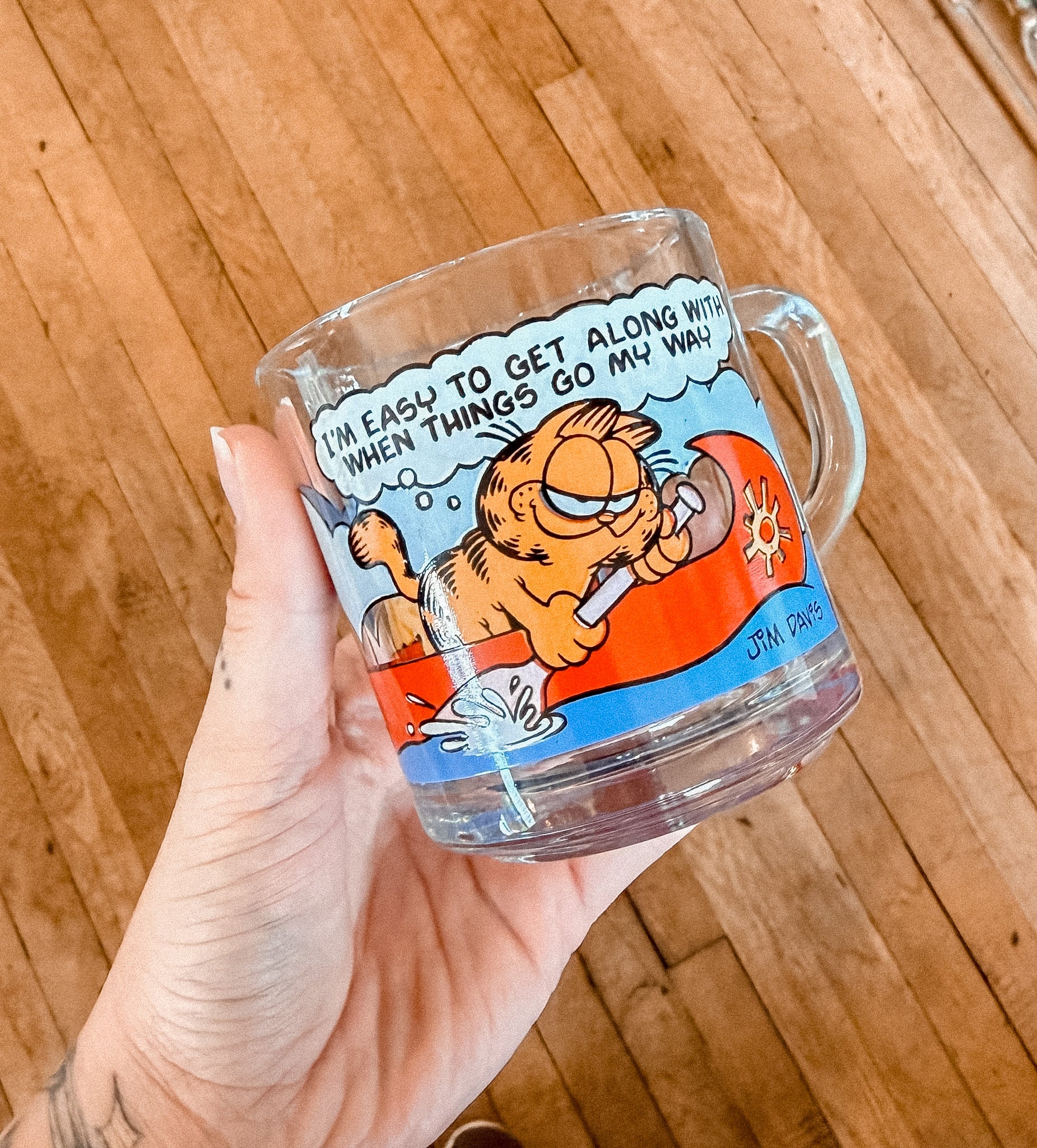 1978 Garfield McDonalds Mug