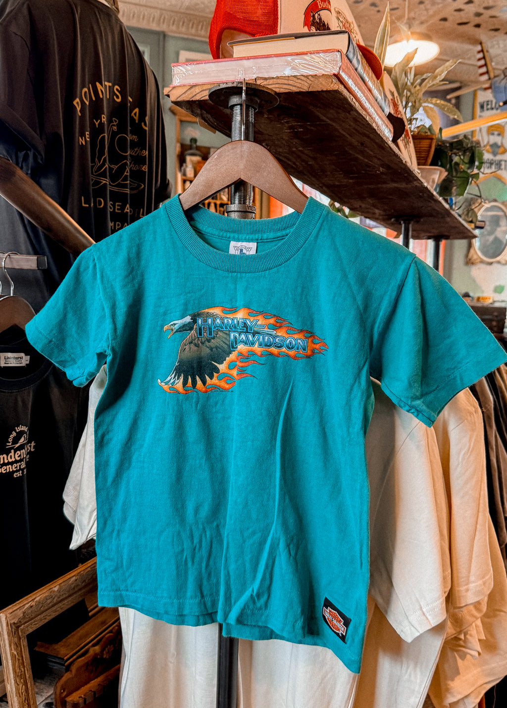 91 Harley Tee 50th Daytona Bike Week Youth Large