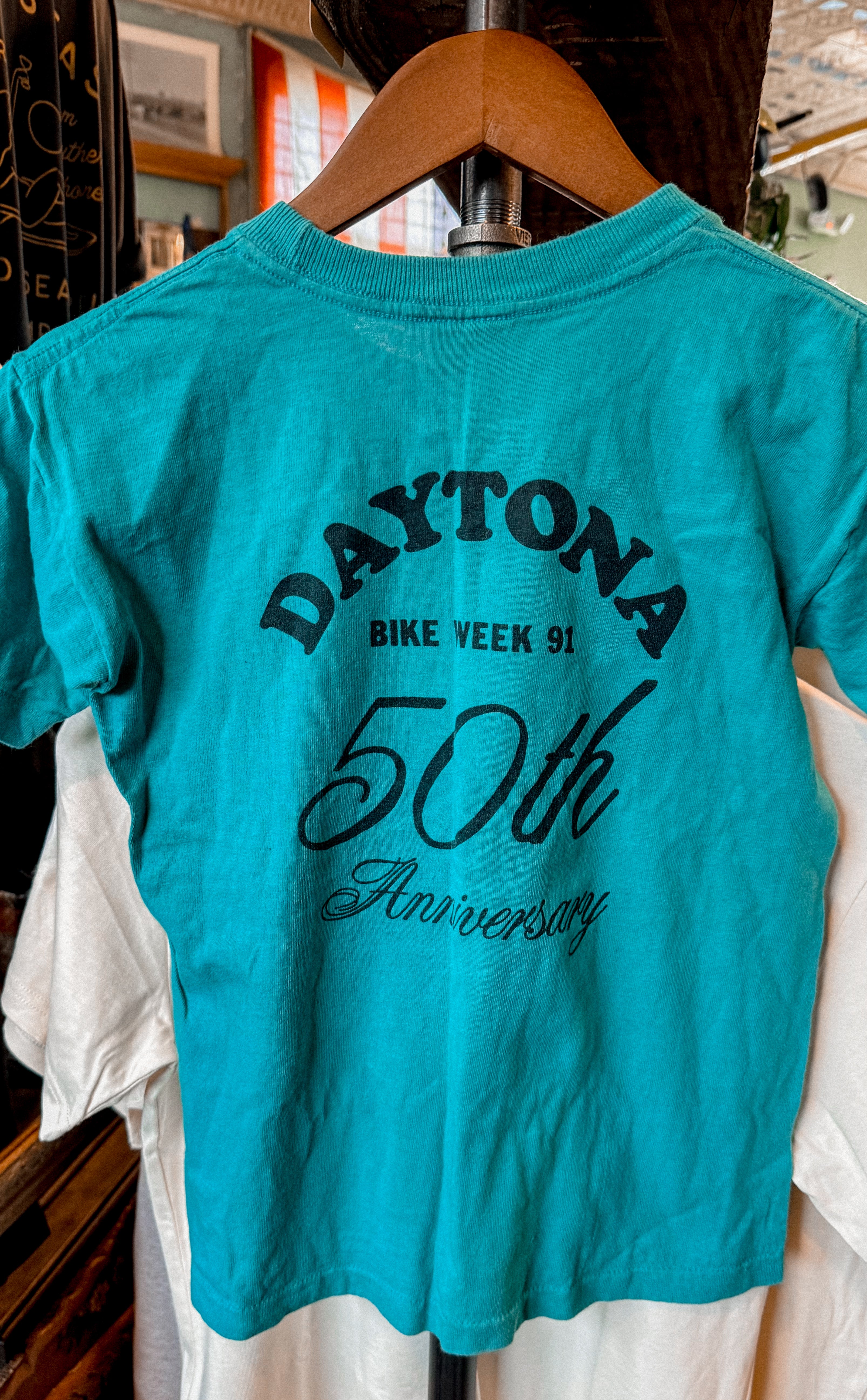 91 Harley Tee 50th Daytona Bike Week Youth Large
