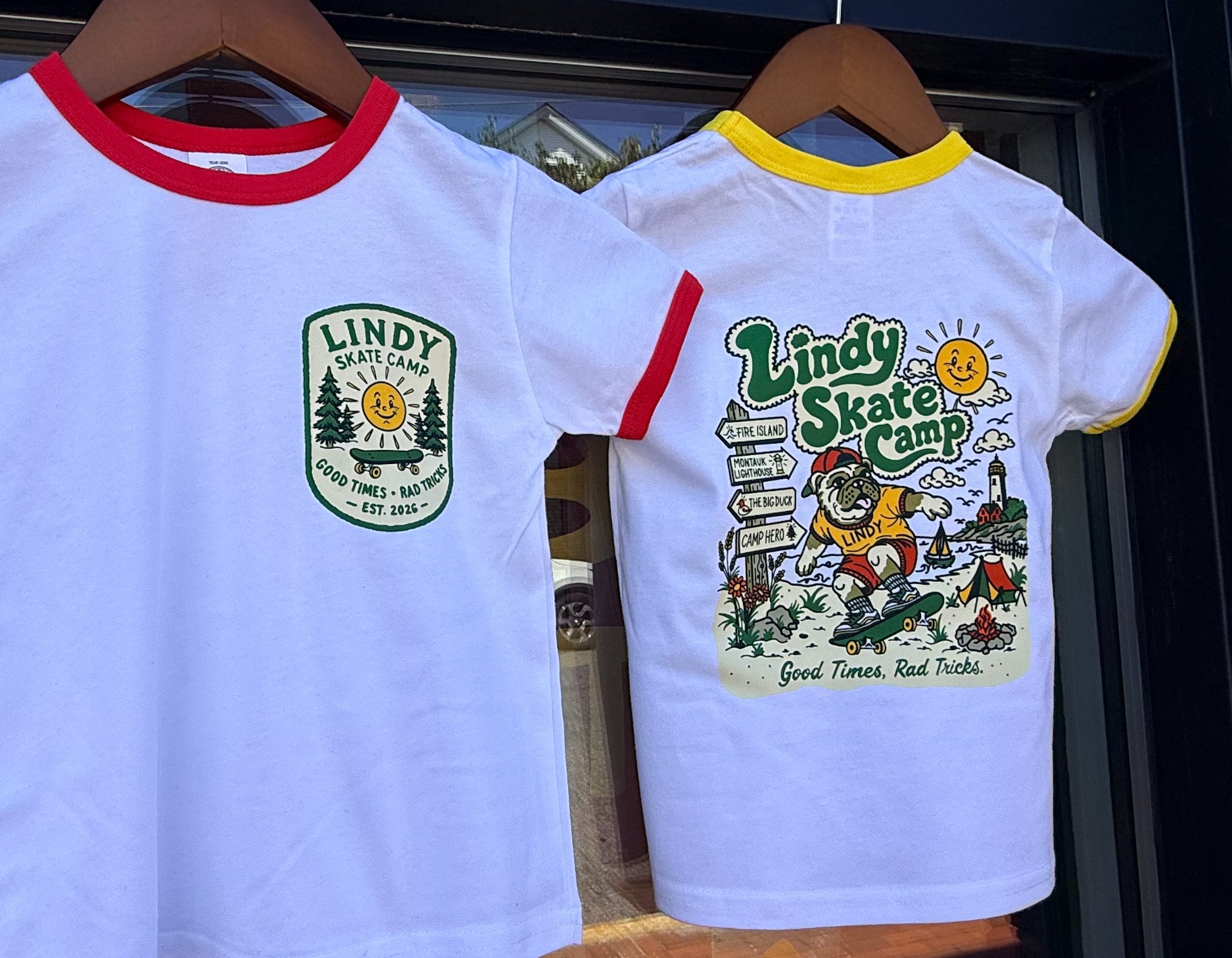 Lindy Skate Camp Kids Tee