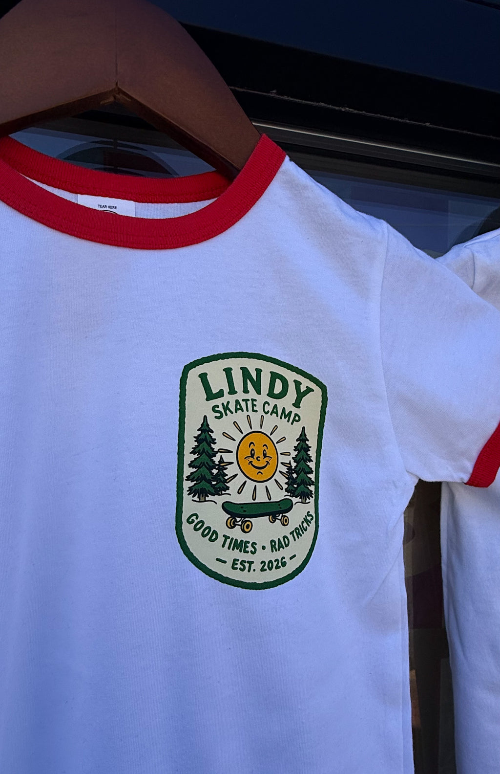 Lindy Skate Camp Kids Tee