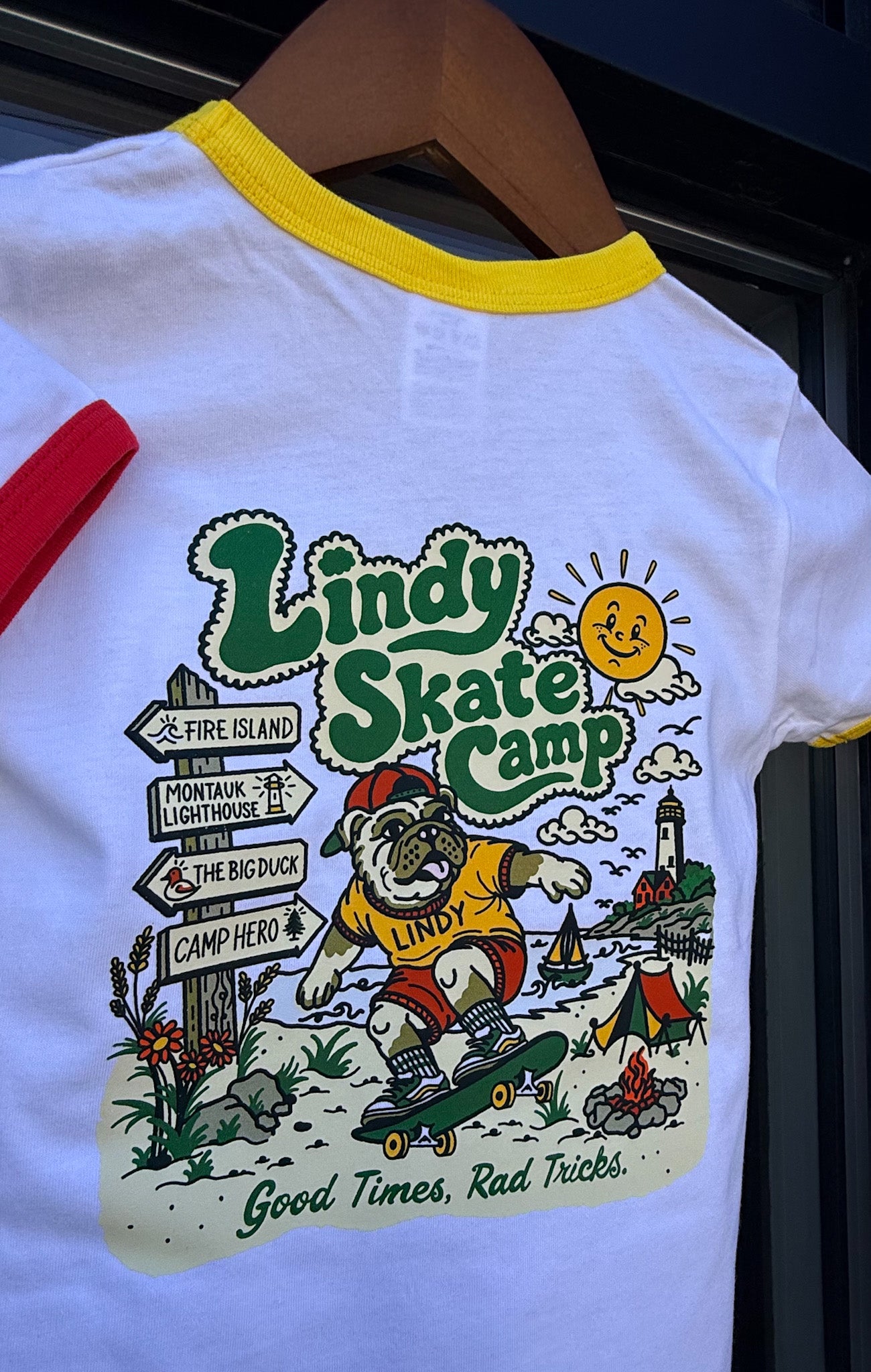 Lindy Skate Camp Kids Tee