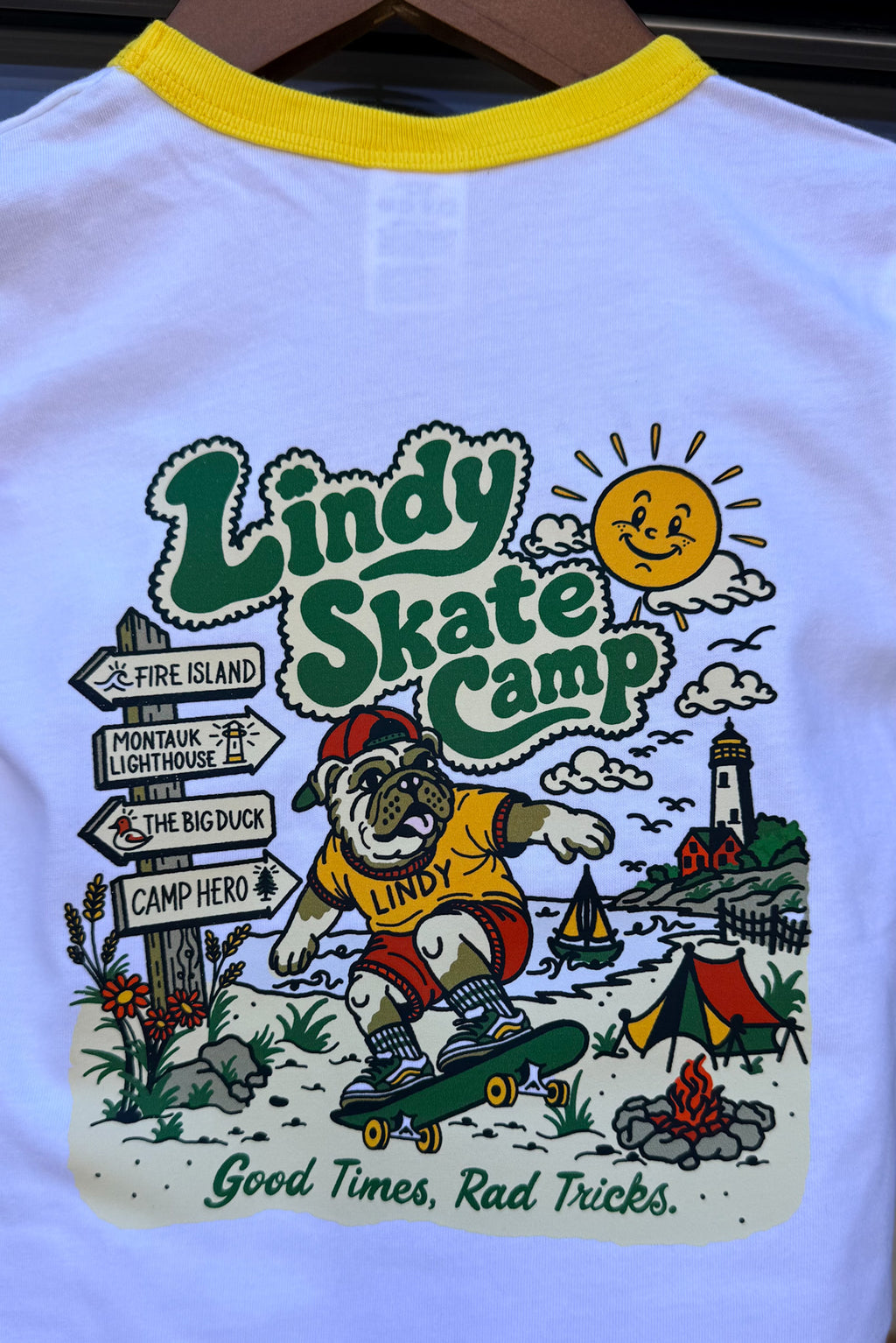 Lindy Skate Camp Kids Tee