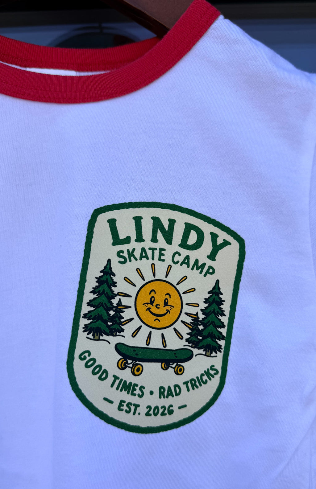 Lindy Skate Camp Kids Tee