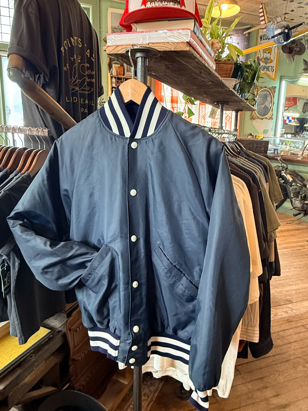 Canelake's (Candies) Food/ Liquor Satin Bomber