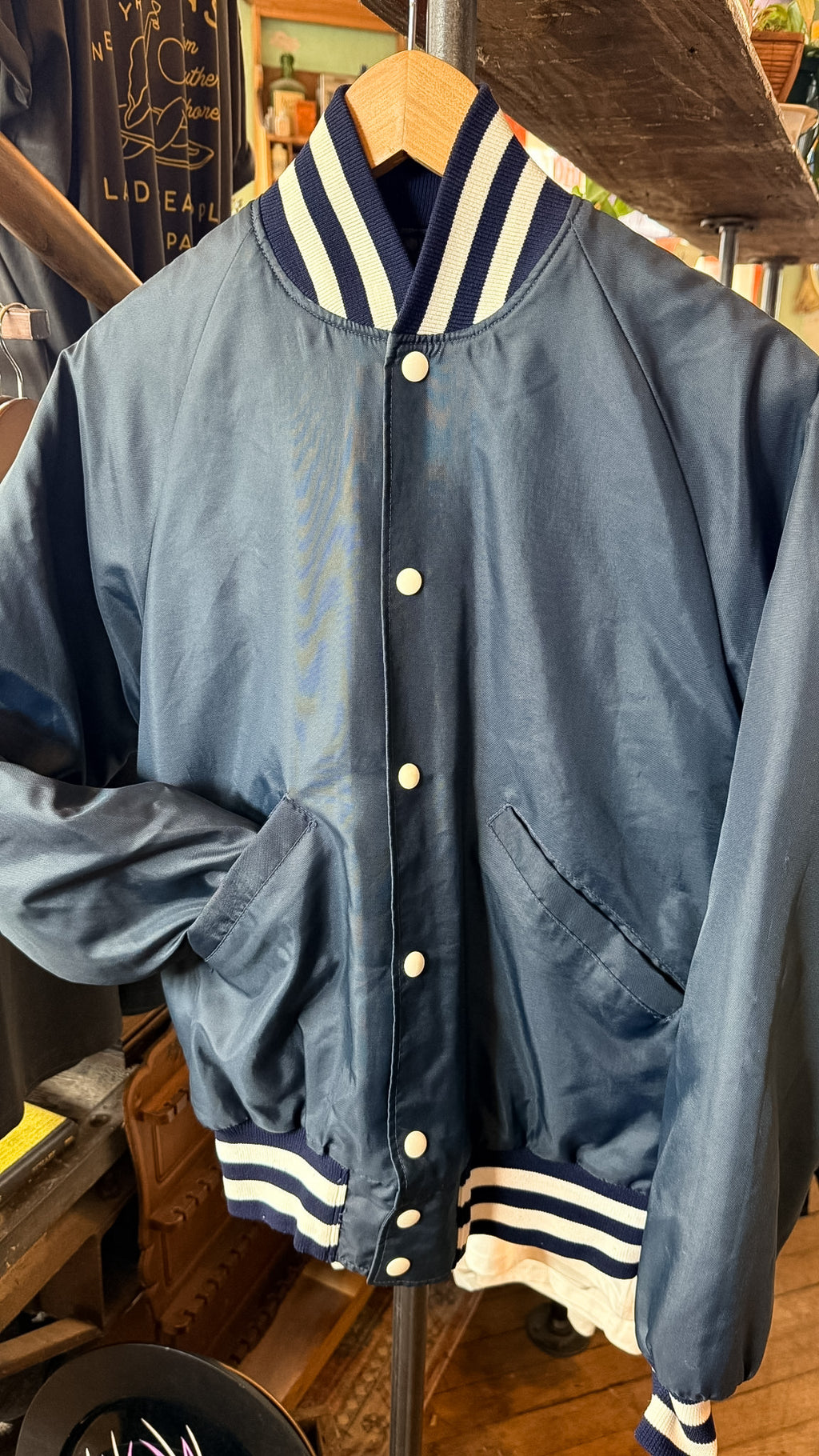 Canelake's (Candies) Food/ Liquor Satin Bomber