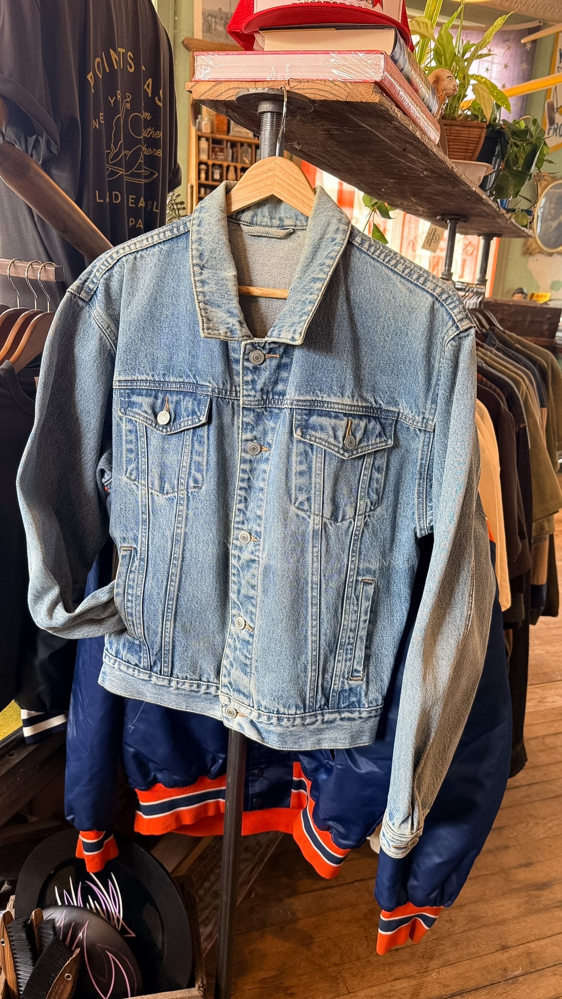 Worn In Y2K Denim Jacket