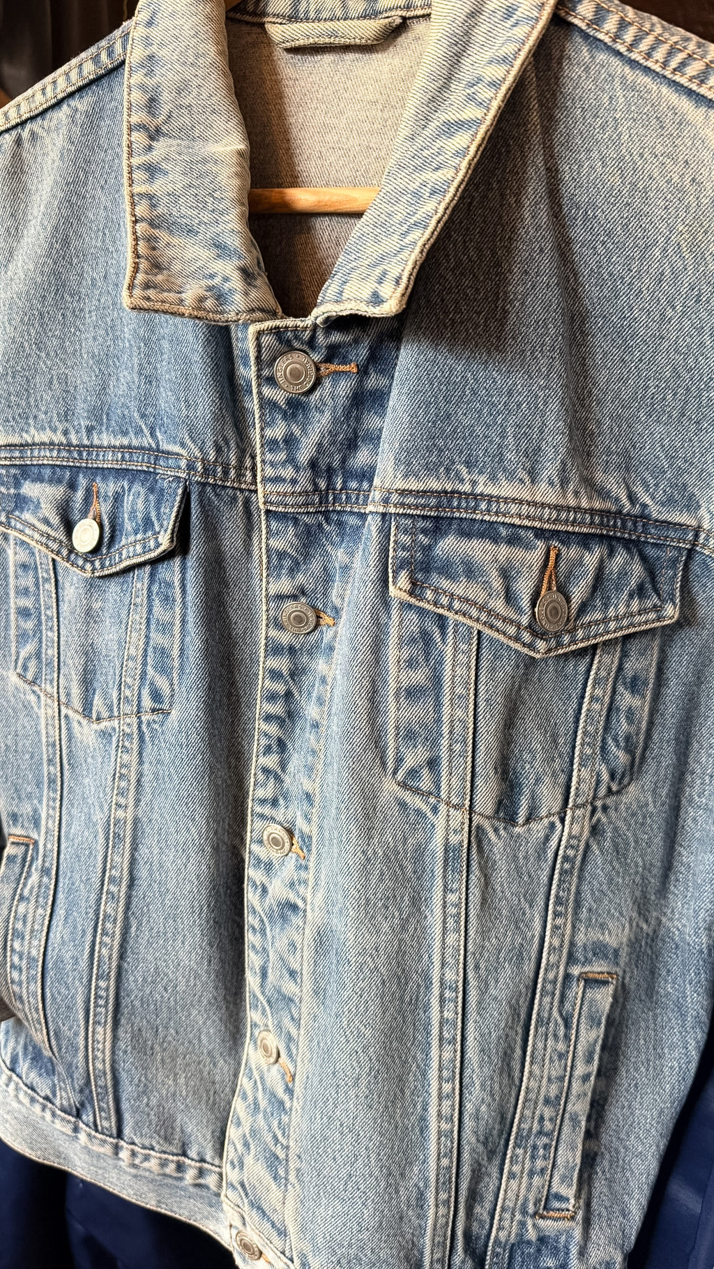Worn In Y2K Denim Jacket