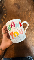 80s Thank You Balloon Mug