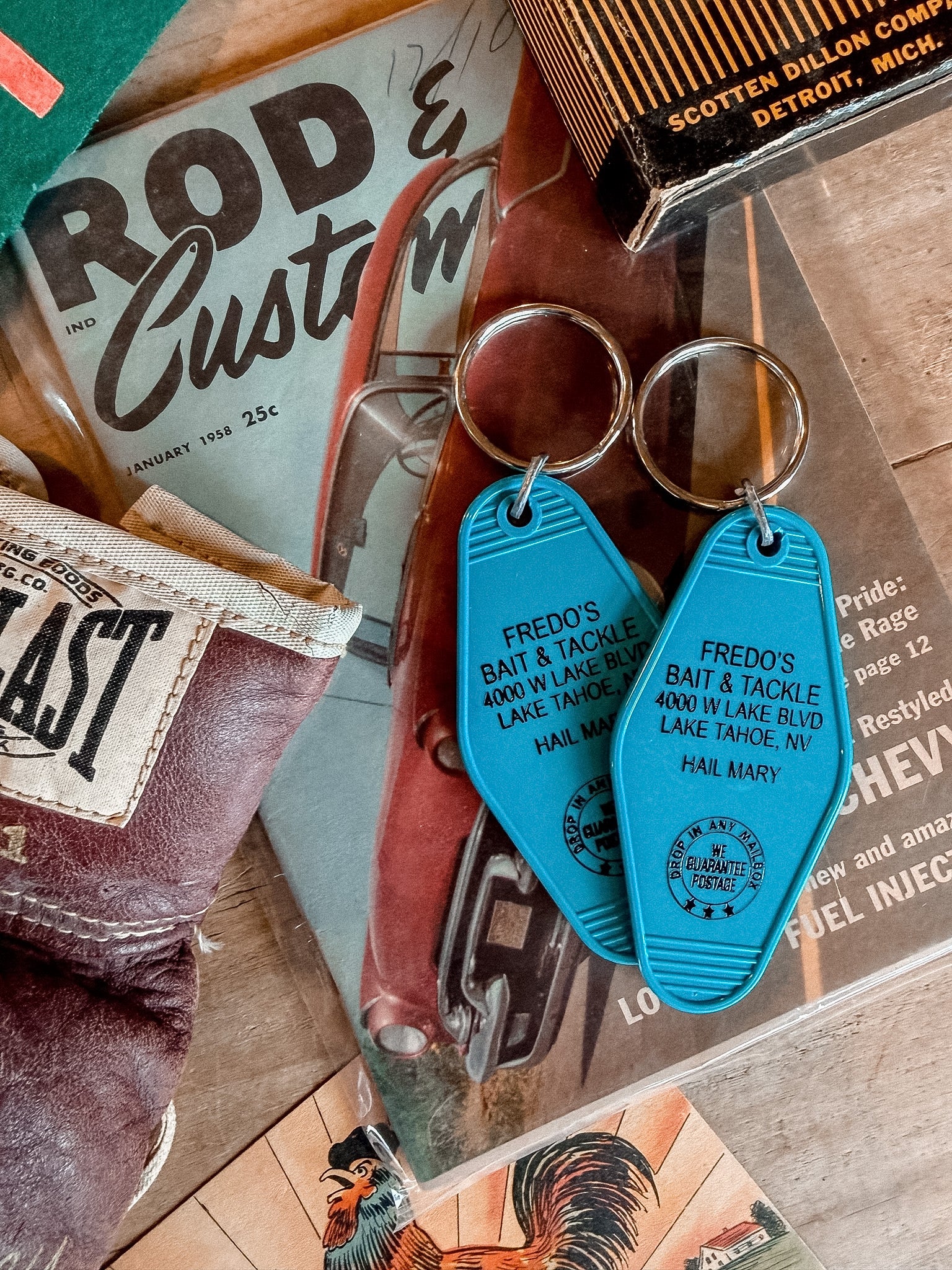 Godfather Bait & Tackle Keychain