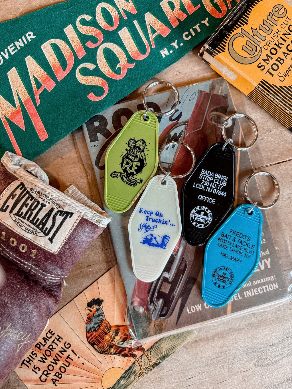 Rat Fink Keychain