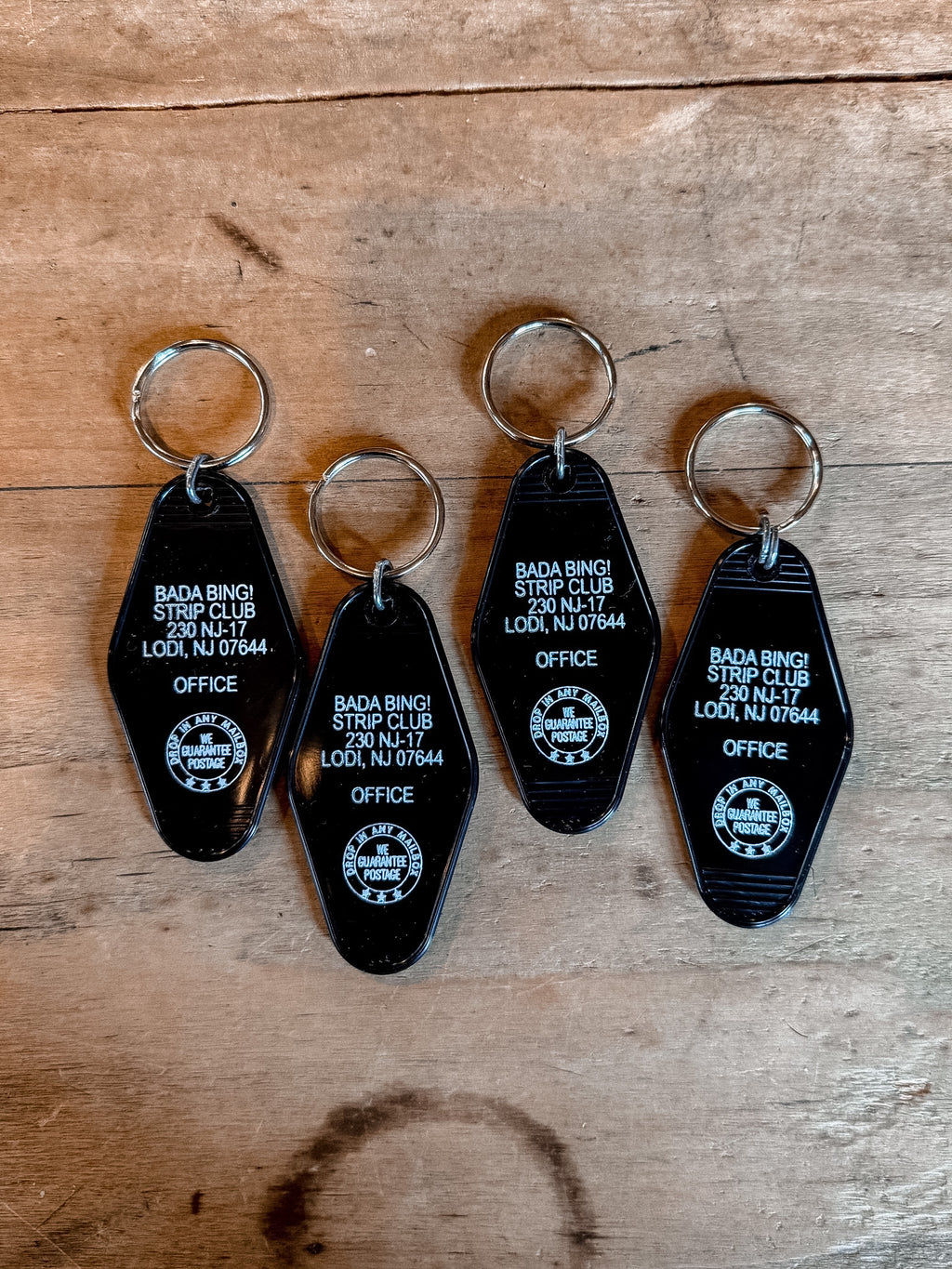 Sopranos Bada Bing Keychain