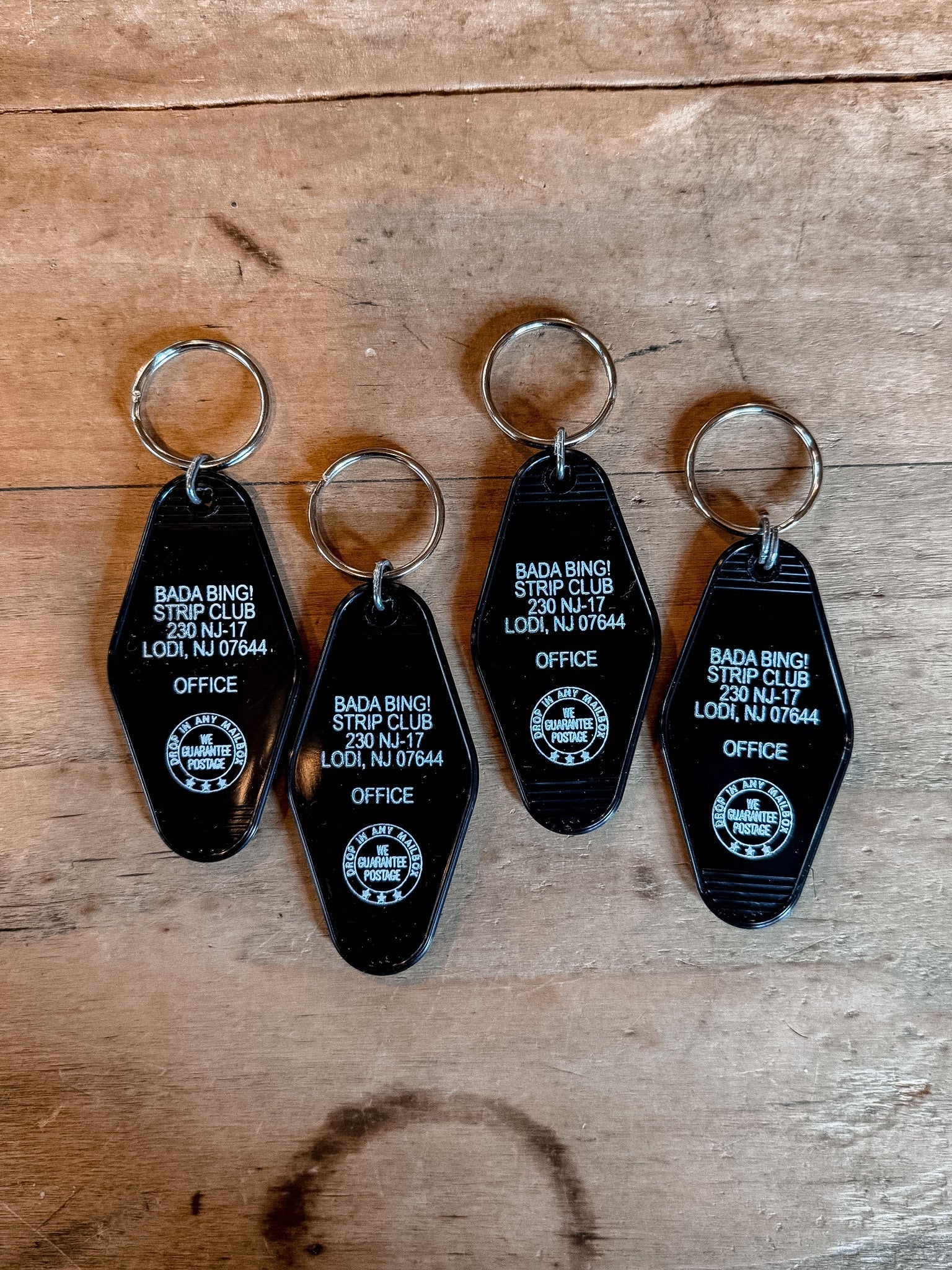 Sopranos Bada Bing Keychain
