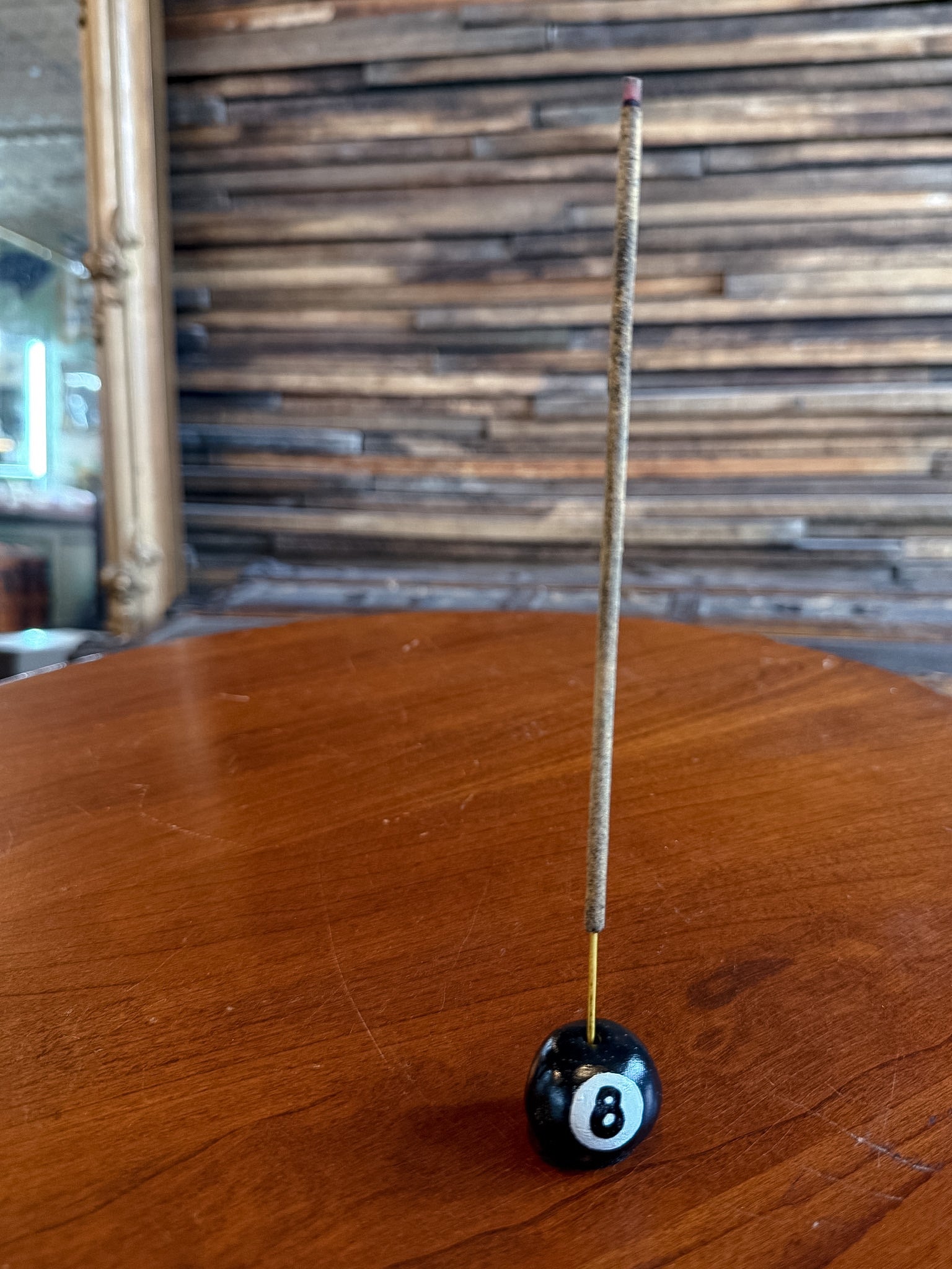 Handmade 8 Ball Incense Holder