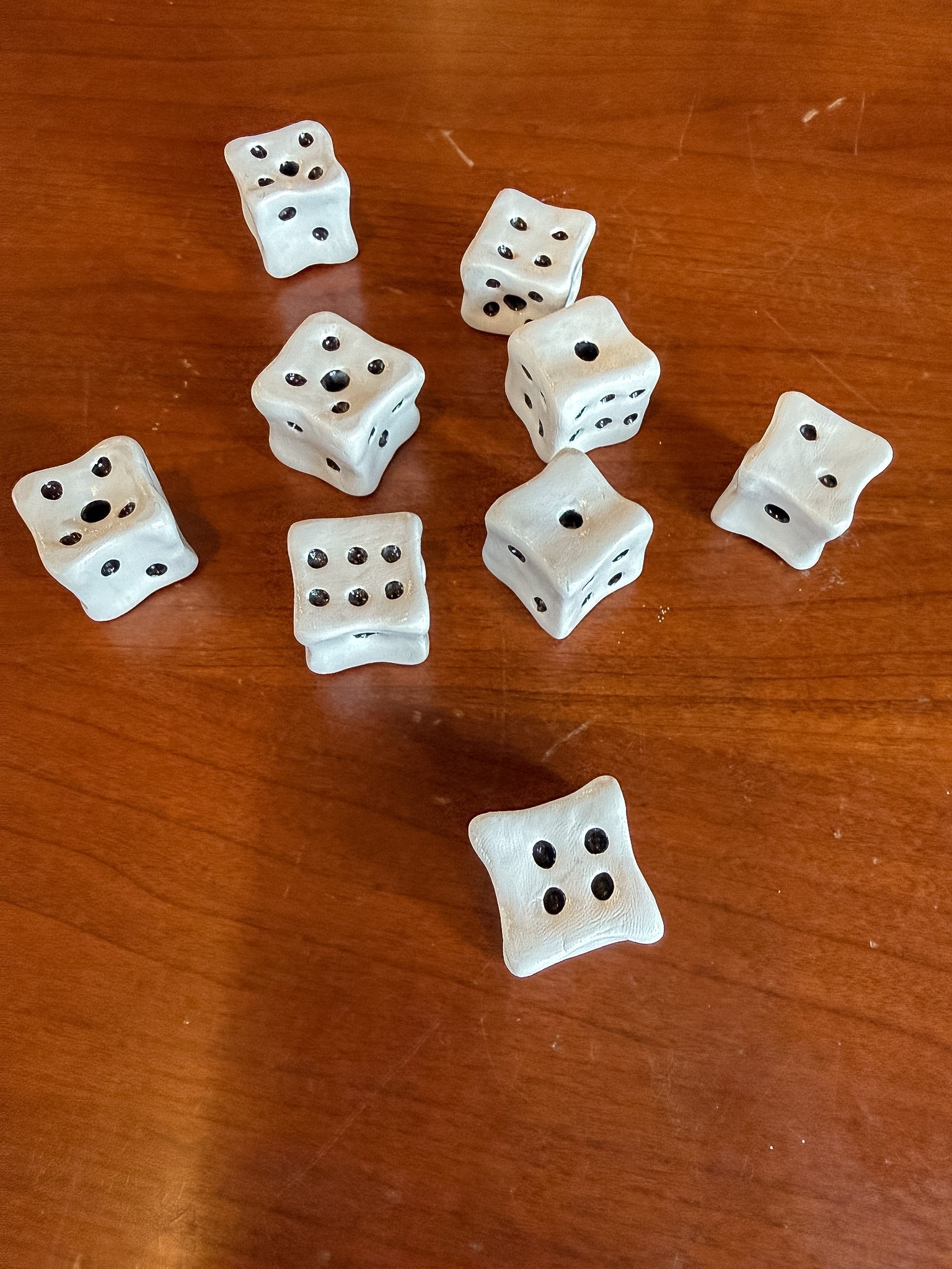 Handmade Dice Incense Holder