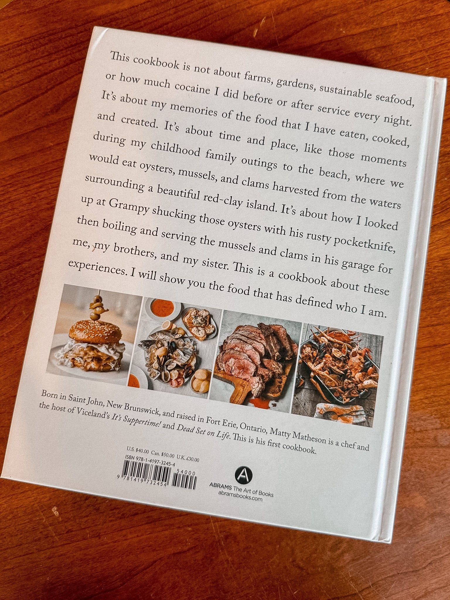 Matty Matheson A Cookbook
