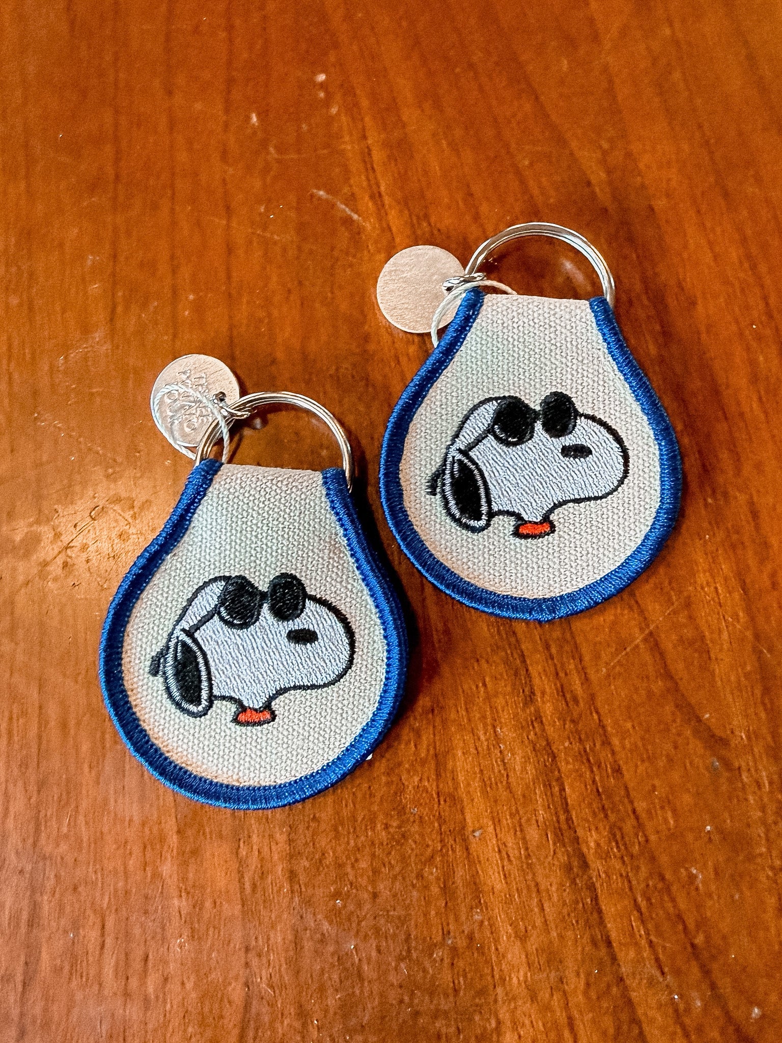 Joe Cool Patch Keychain