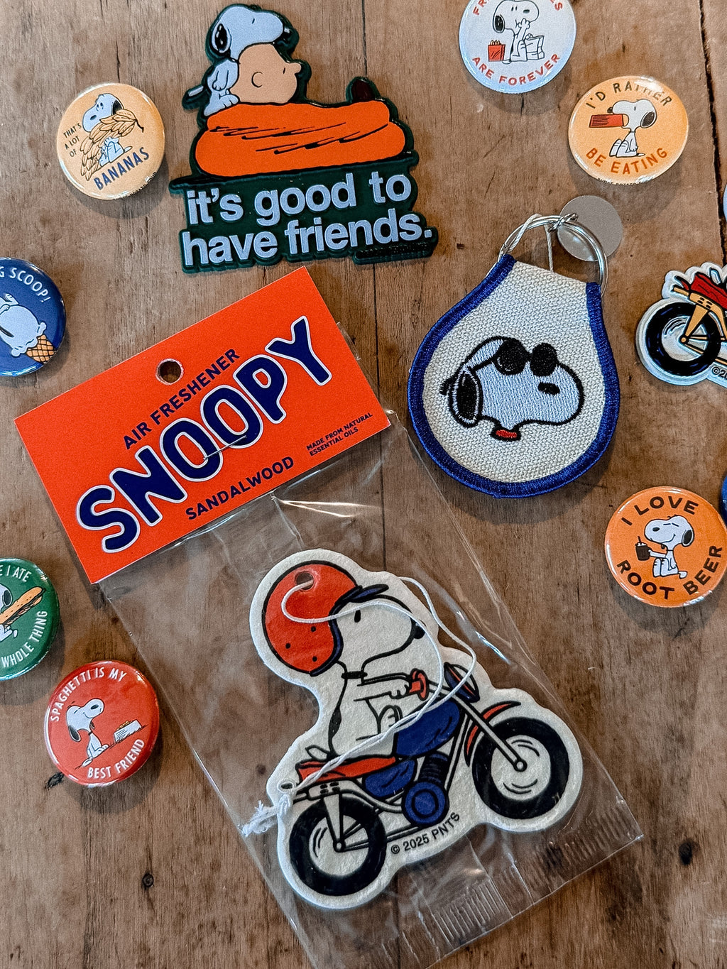 Joe Cool Patch Keychain