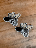 Aces Skull Sticker