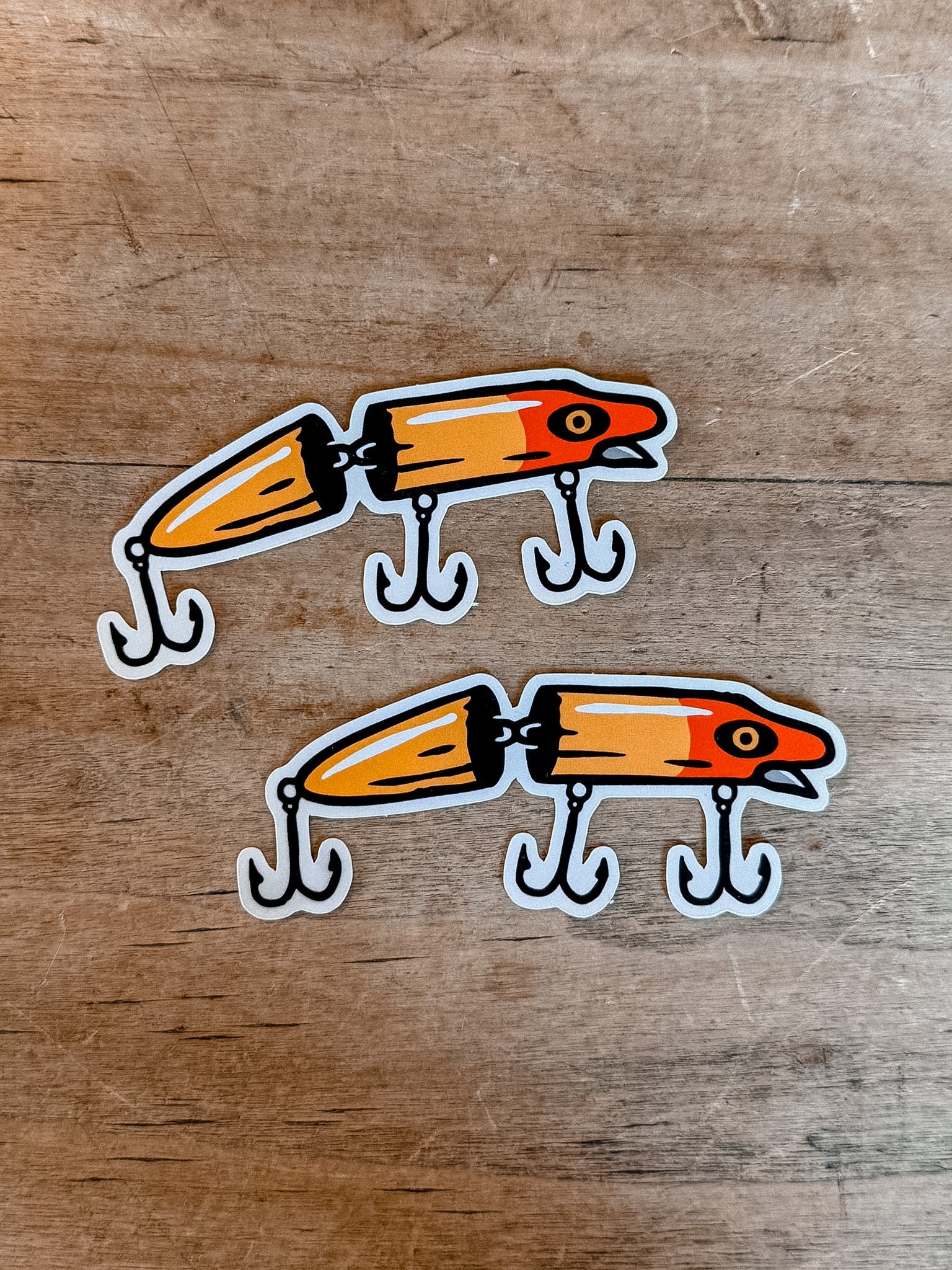 Fishing Lure Sticker