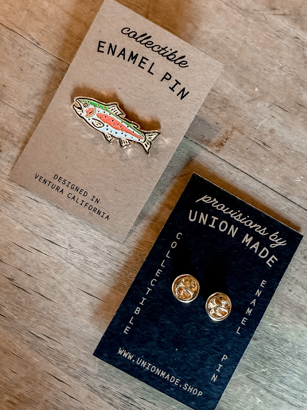 Trout Enamel Pin